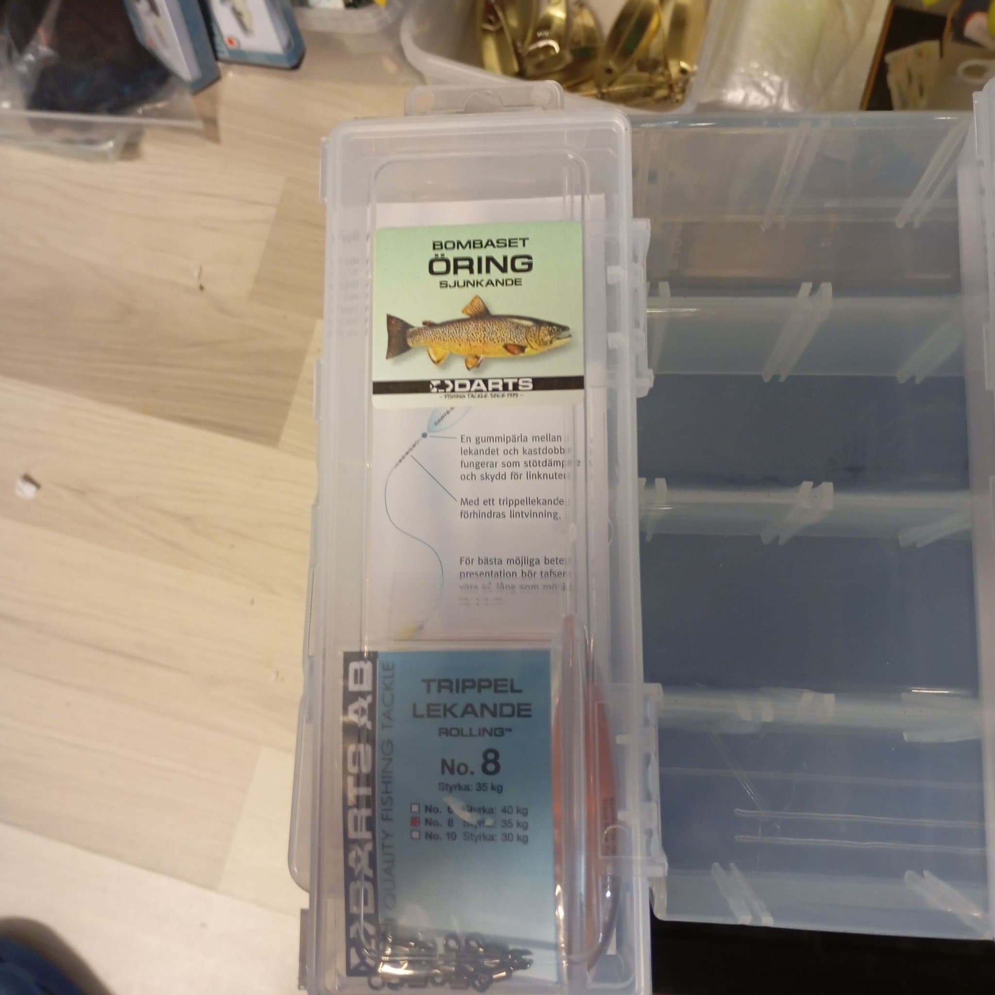 Darts Bombaset öring sjunkande