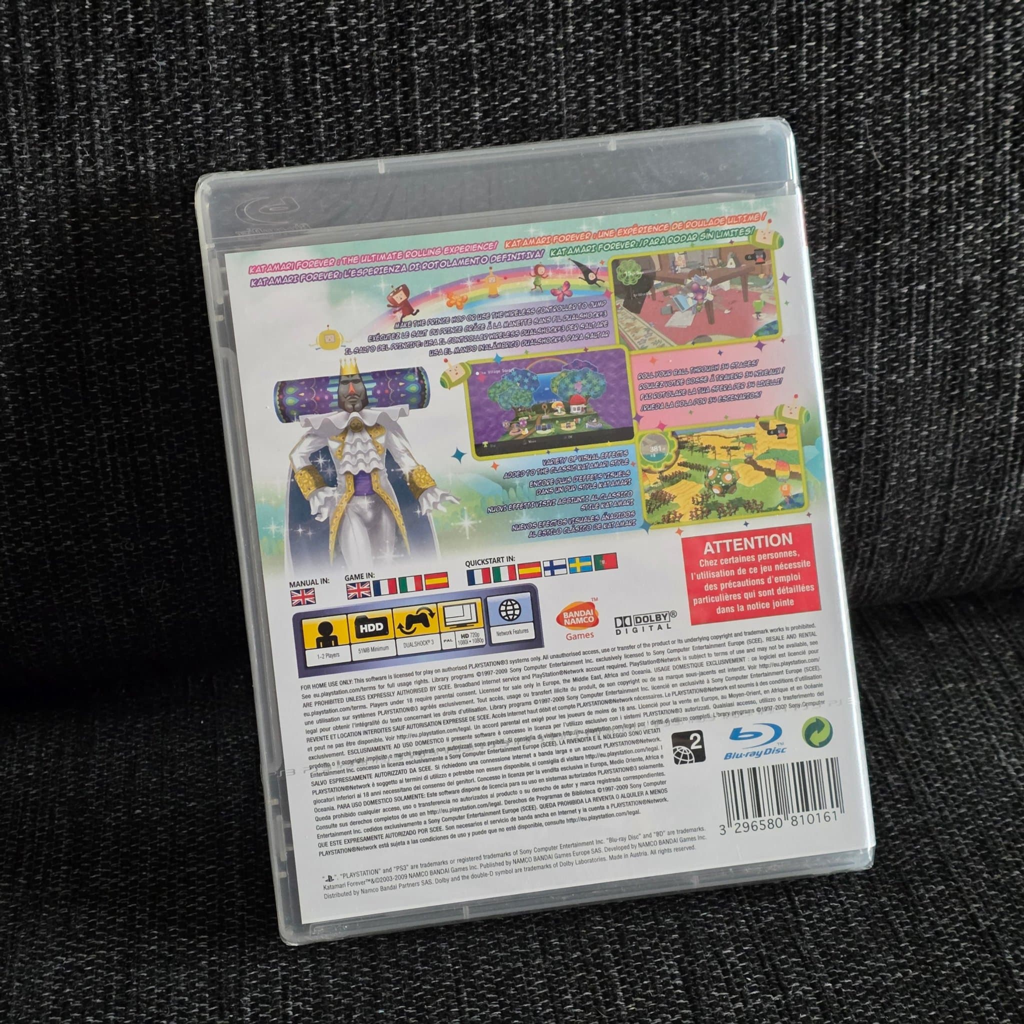 NY INPLASTAD! - Katamari Forever - PS3