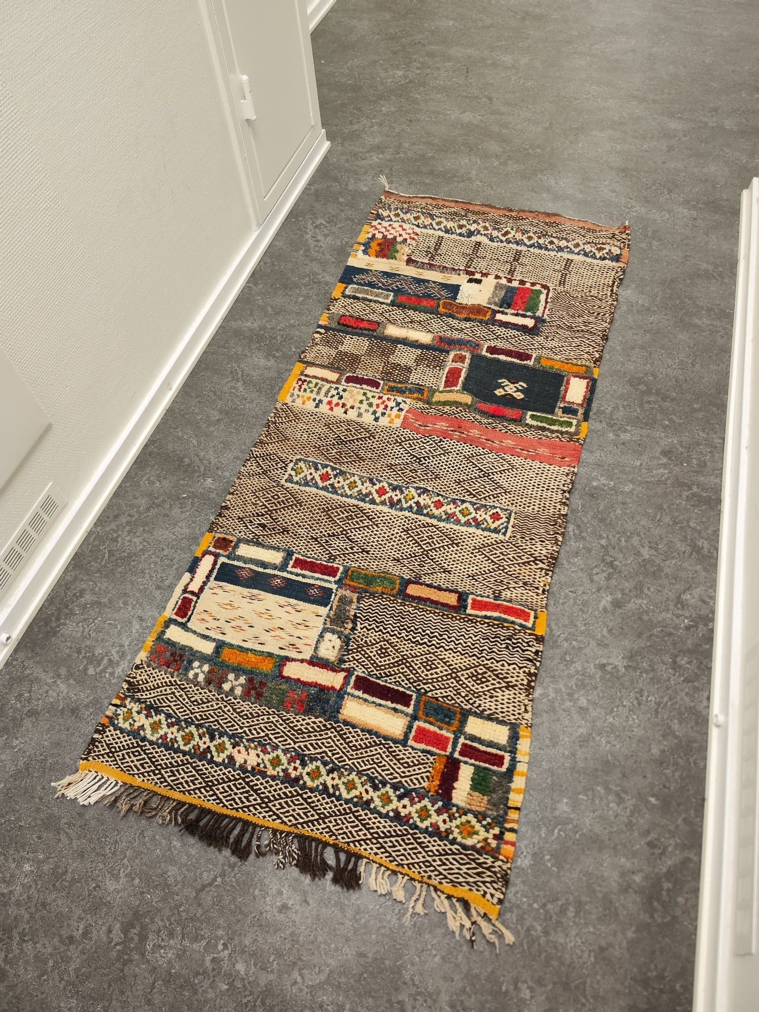 Berber konstverk hall eller korridor matta