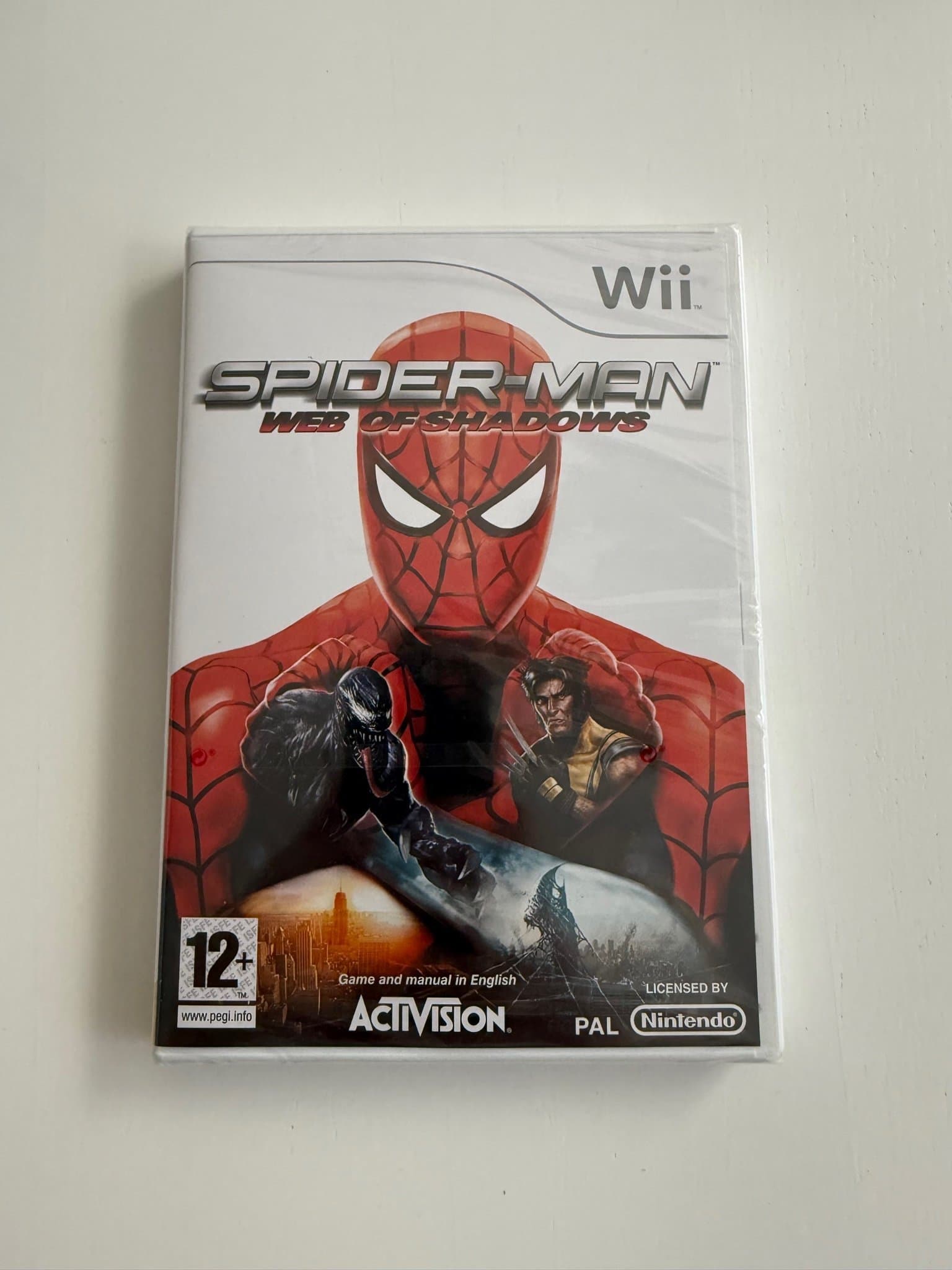 Spider-Man: Web of Shadows - Nintendo Wii NYTT