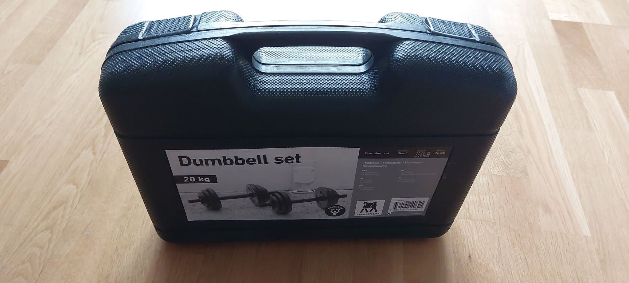 Rustas Dumbbell set 20kg