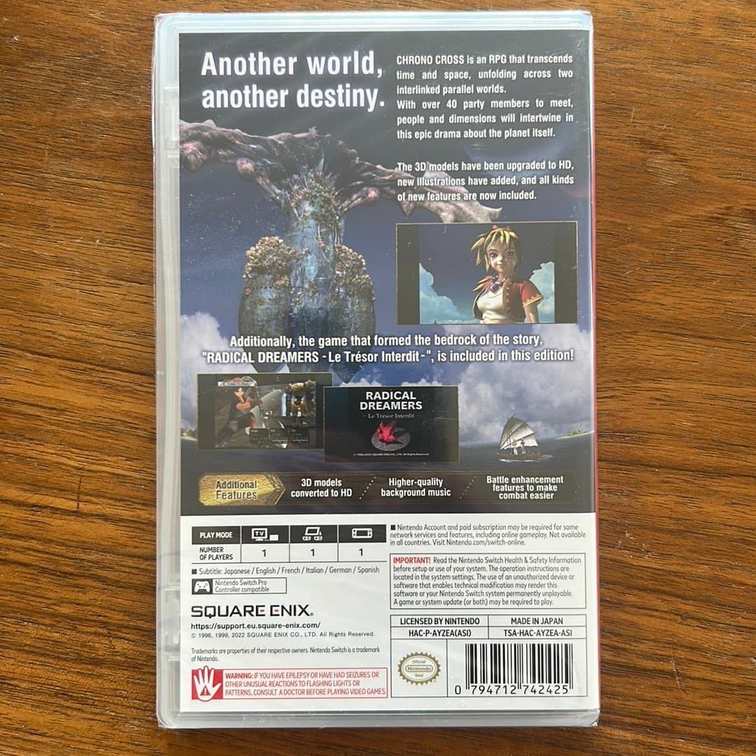 Chrono Cross: The Radical Dreamers Edition till Nintendo Switch