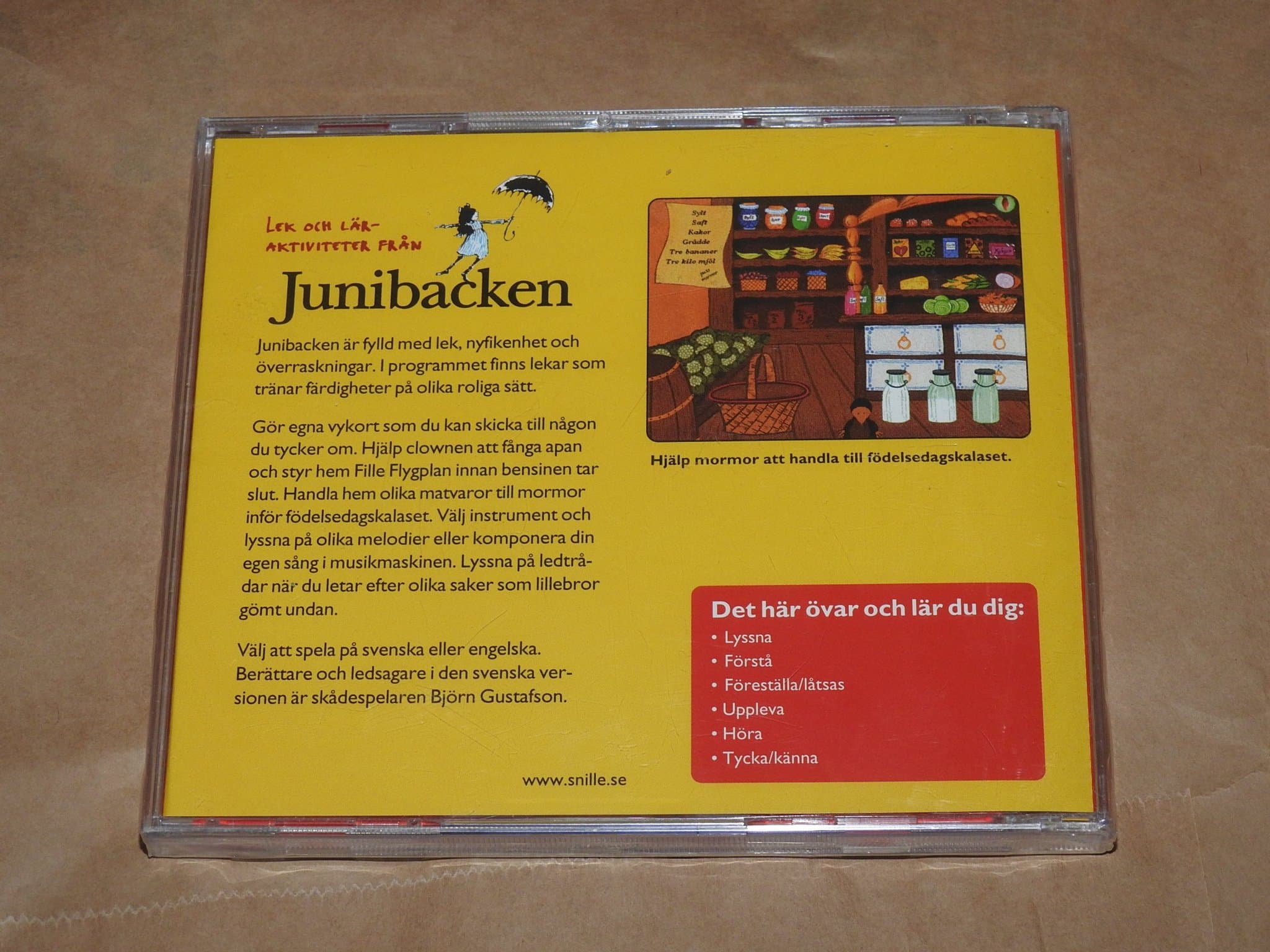 Lek och lär - aktiviteter från Junibacken PC/Mac CD-ROM (Inplastad)