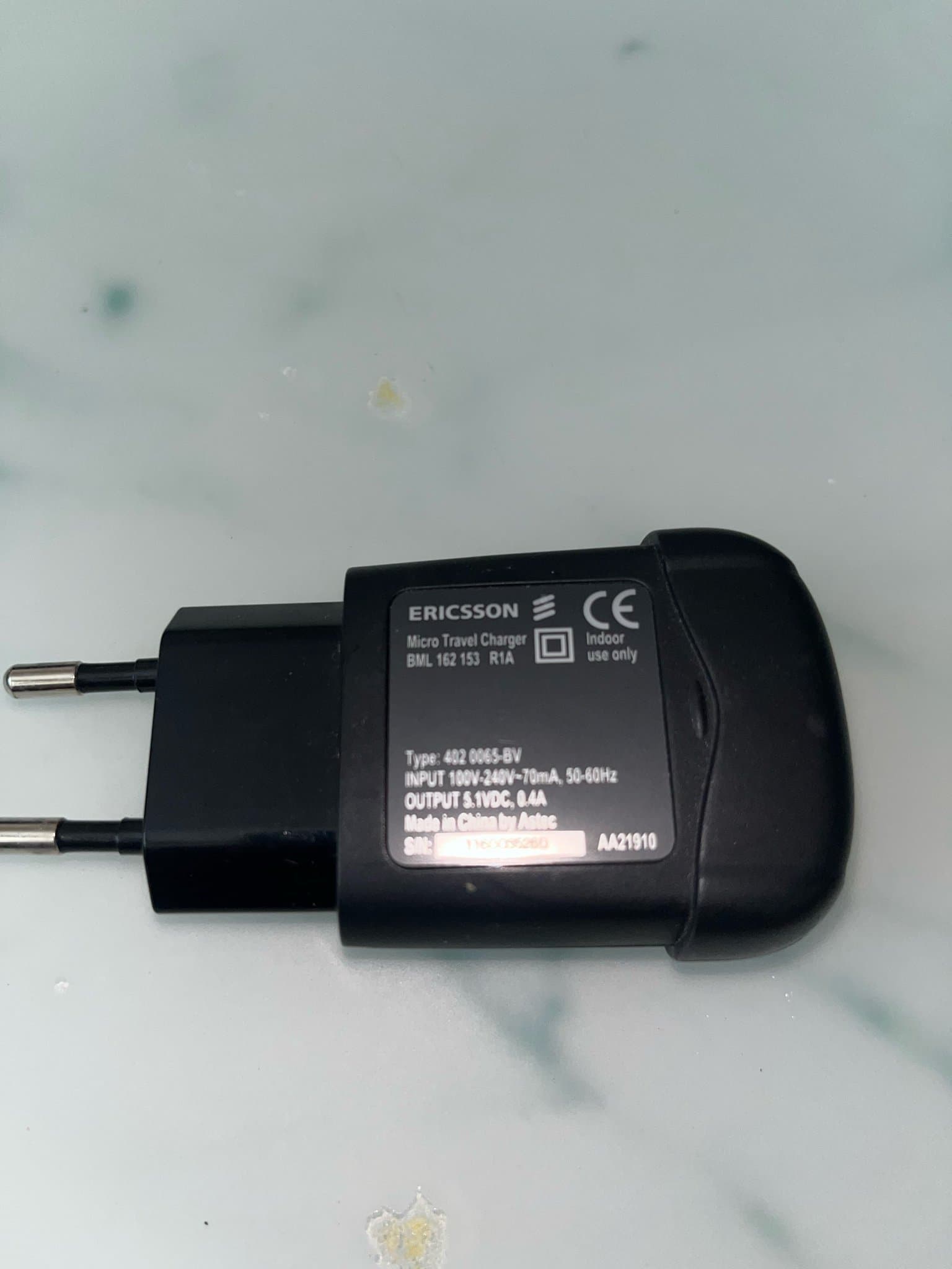 Ericsson Micro Travel Laddare BML 162 153 R1A