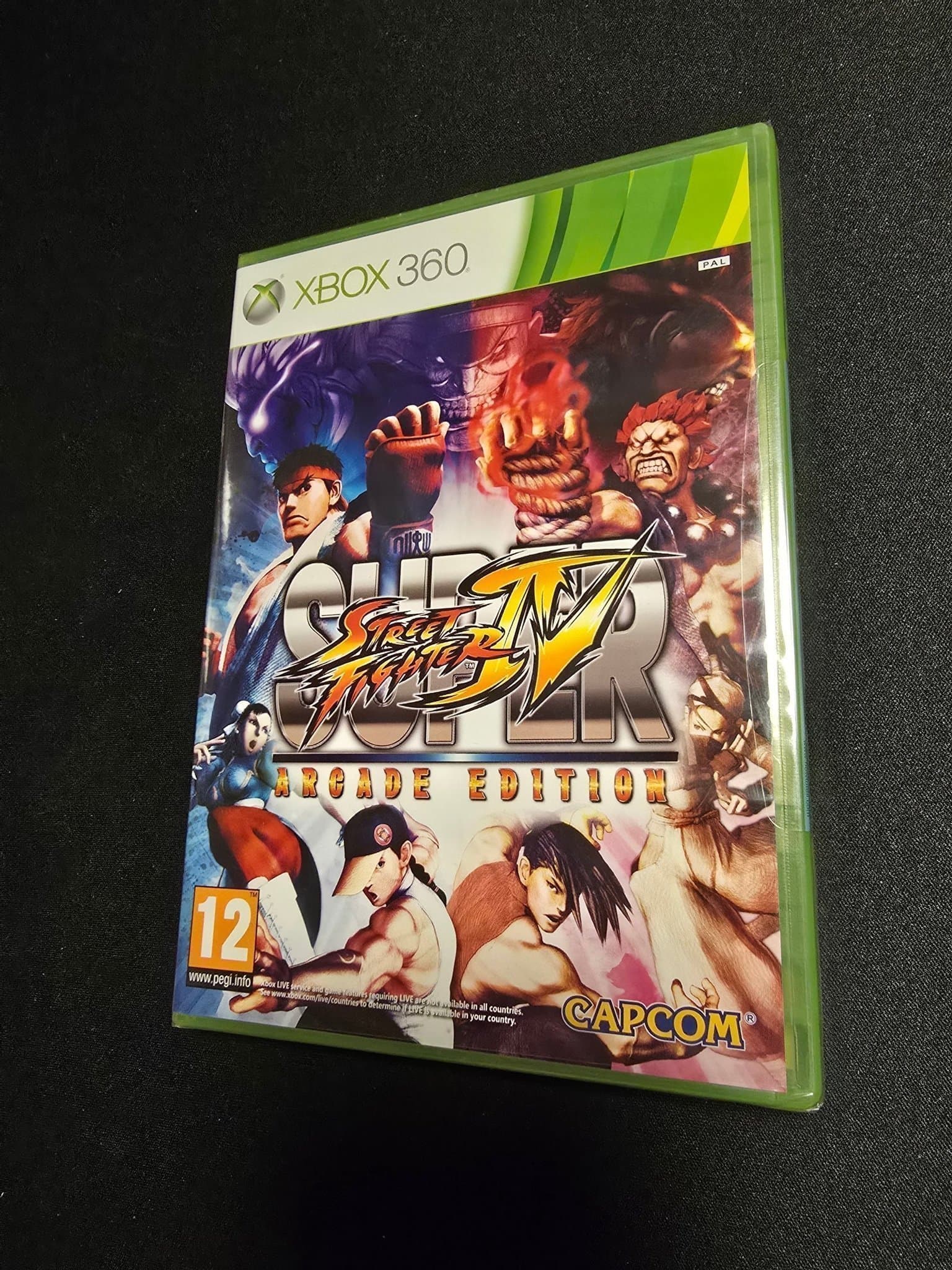 Super Street Fighter IV Arcade Edition - Xbox 360, Nytt inplastat, Fri frakt.