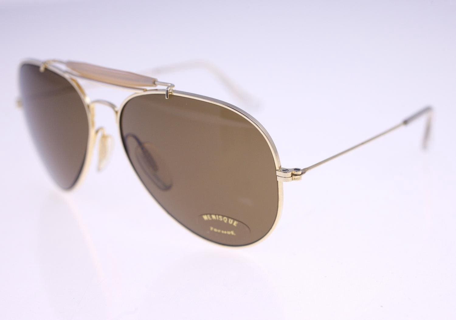 Mensique 'Nevada' 3587H vintage unisex pilot-style sunglasses-1980s-FREE POST