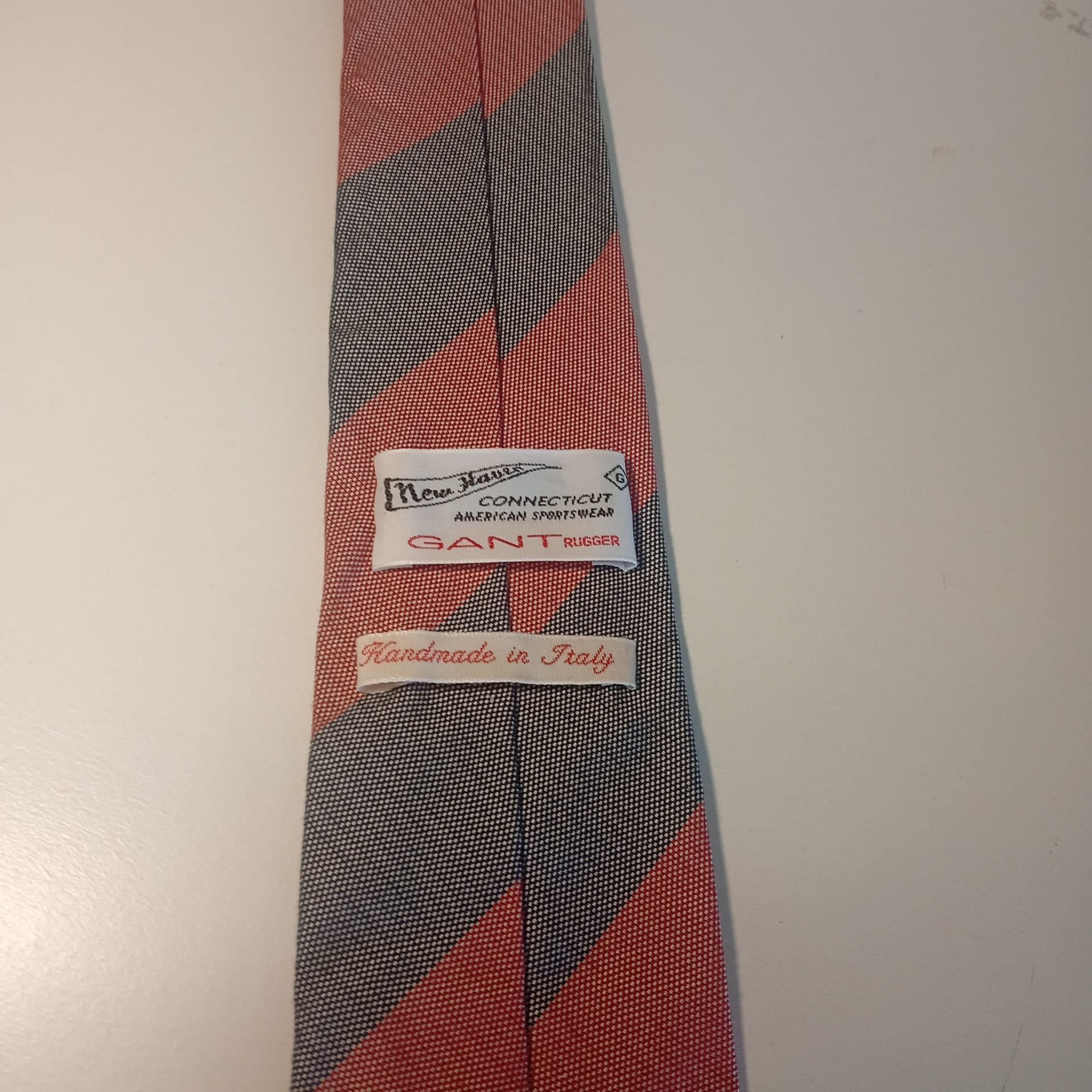 GANT Rugger New Haven slips - 60% Siden 40% Bomull - Handgjord i Italien -