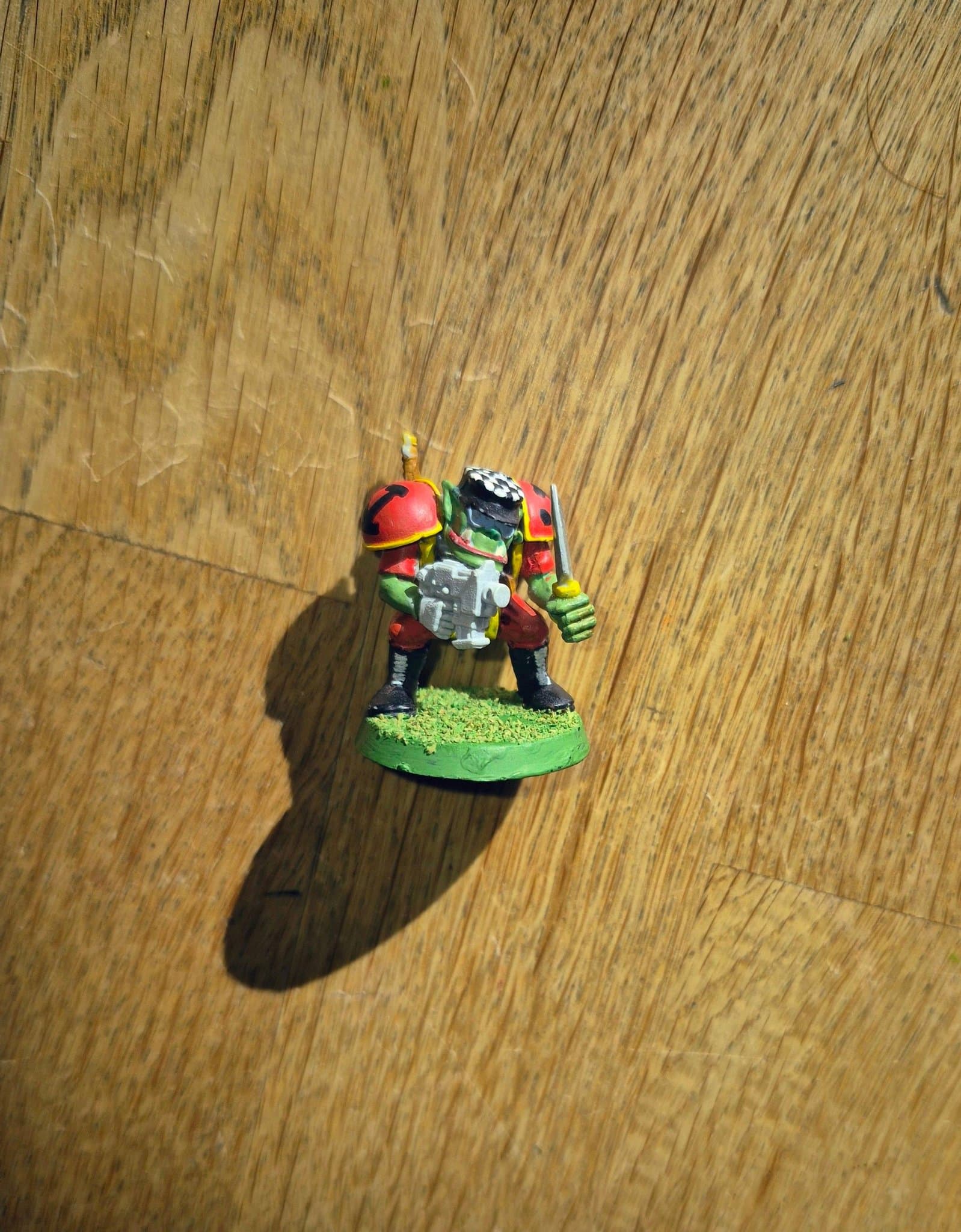 Old school Warhammer 40K Ork Boy