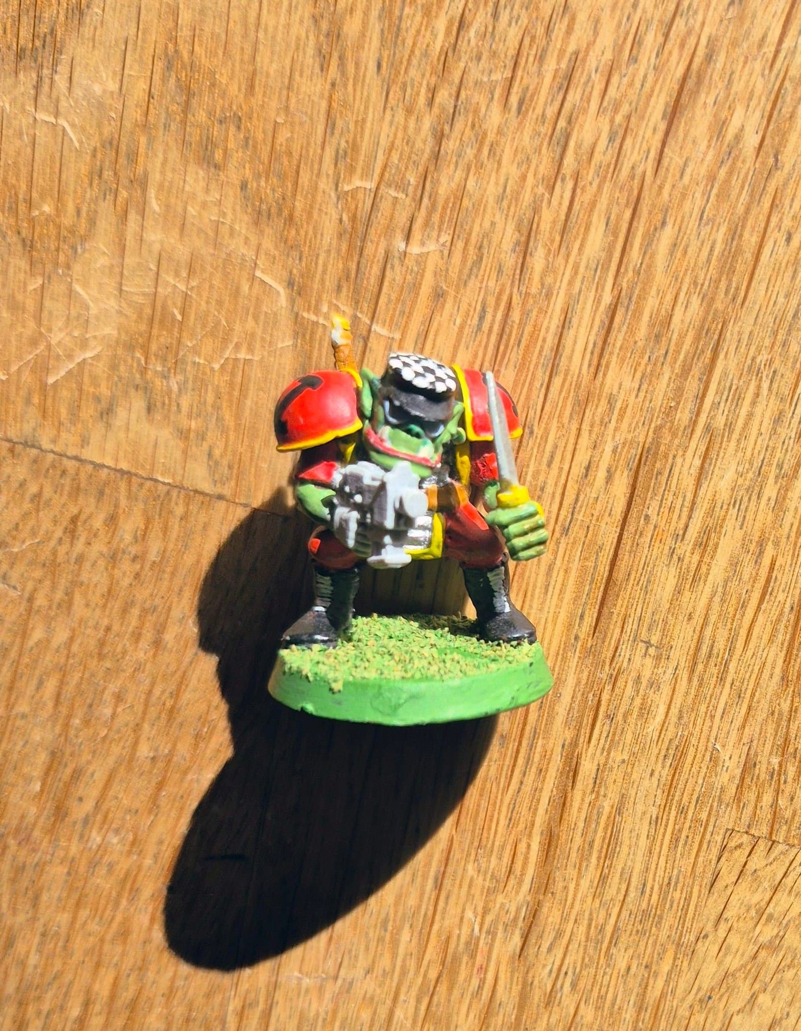 Old school Warhammer 40K Ork Boy