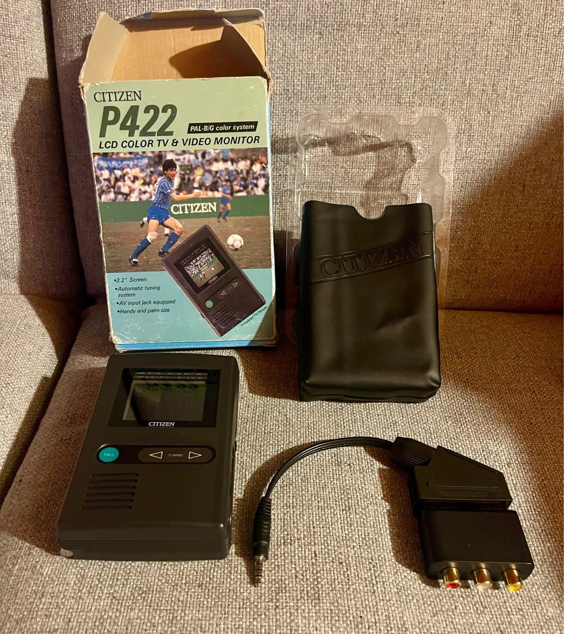 Citizen P422 LCD Färg TV & Video Monitor PAL-B/G system