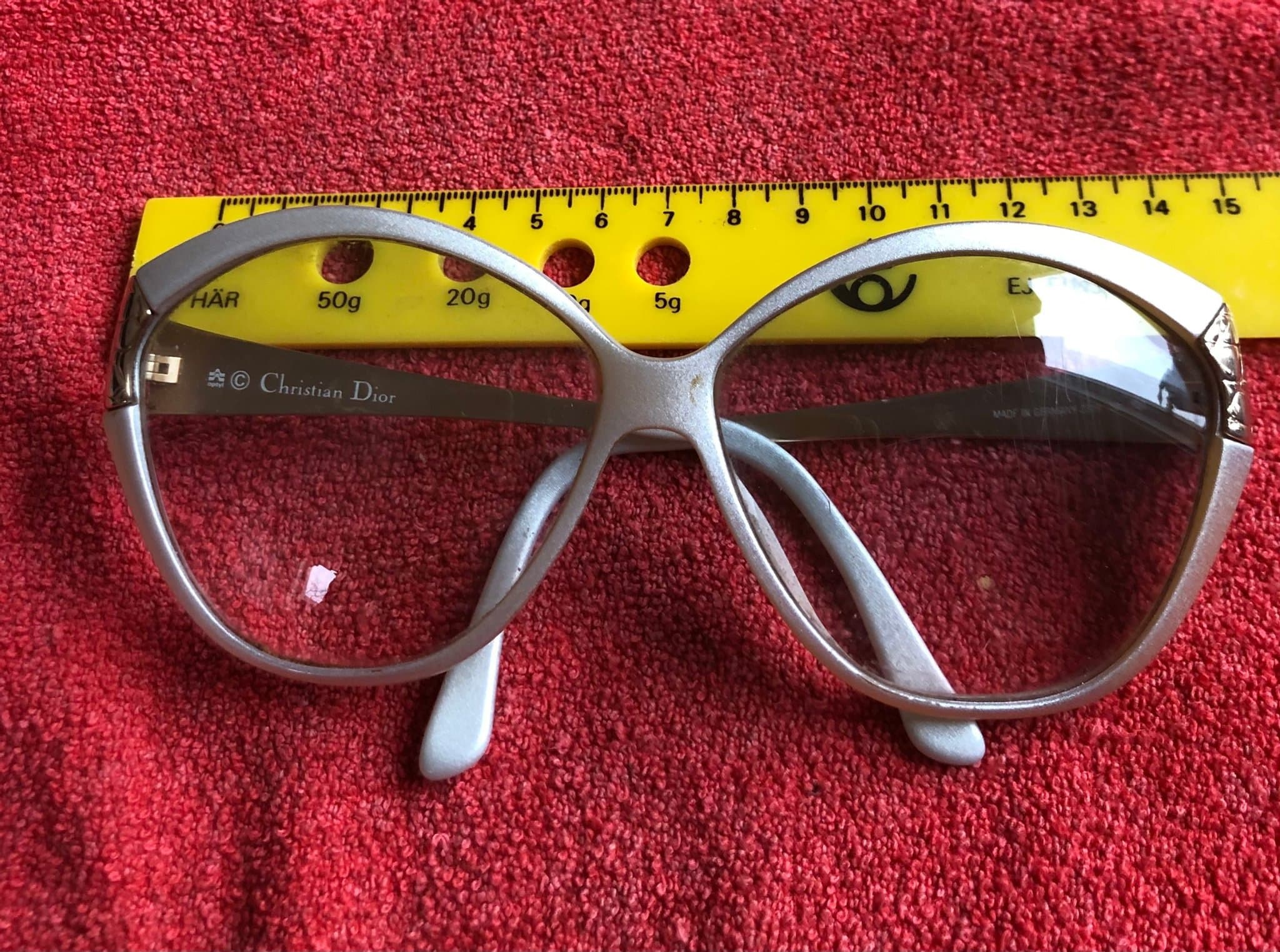 Vintage Christian Dior glasögon