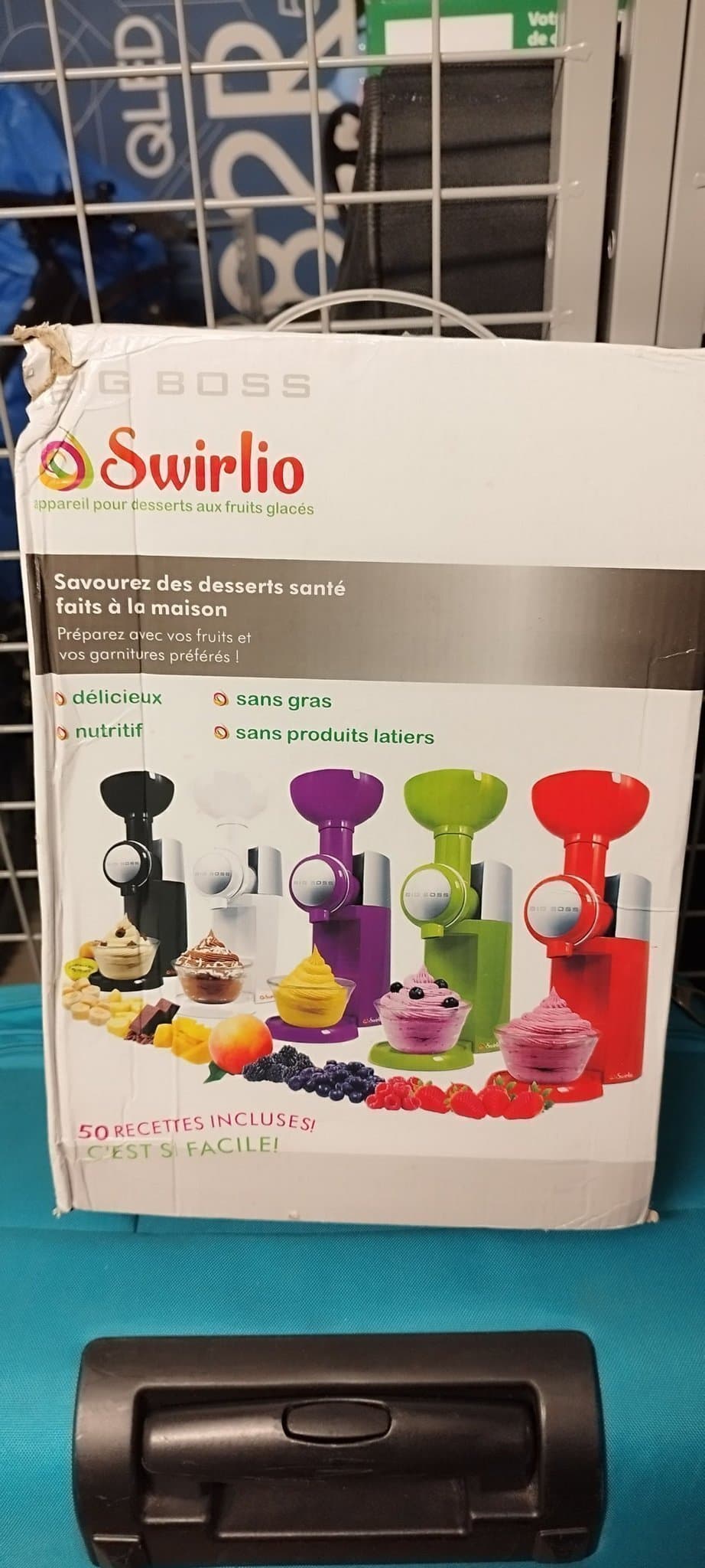 Swirlio Fruktglassmaskin