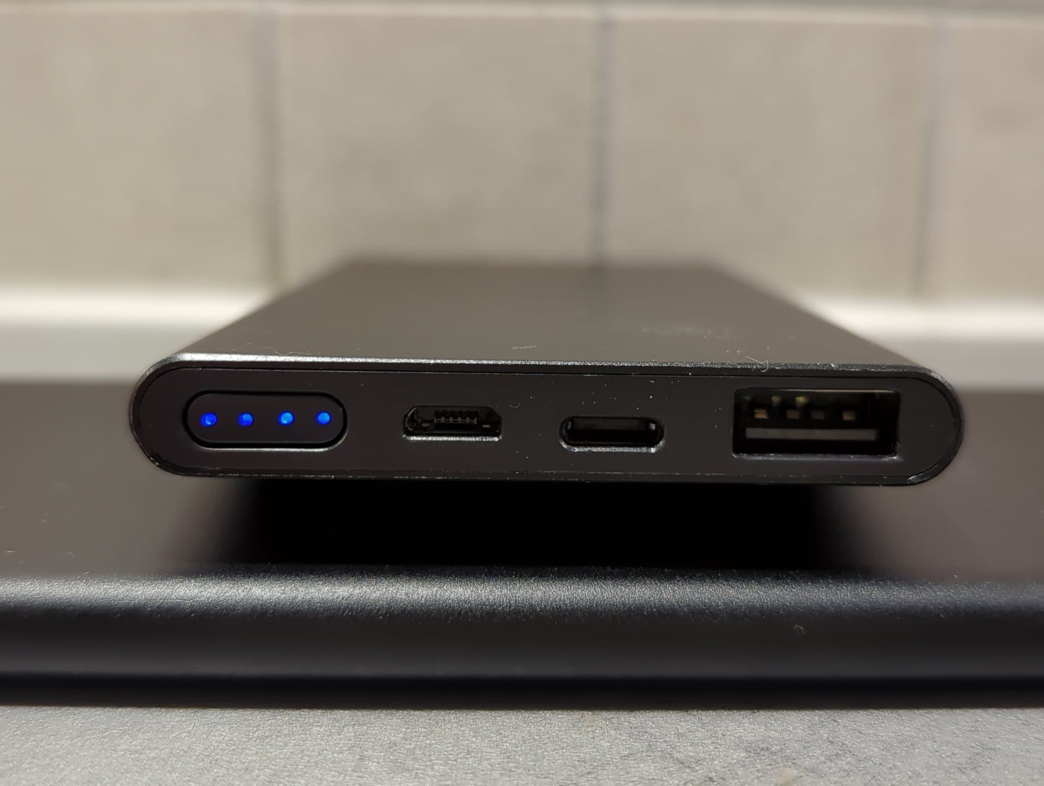 GOLF EDGE5 5000mAh Powerbank, svart, 2 st.