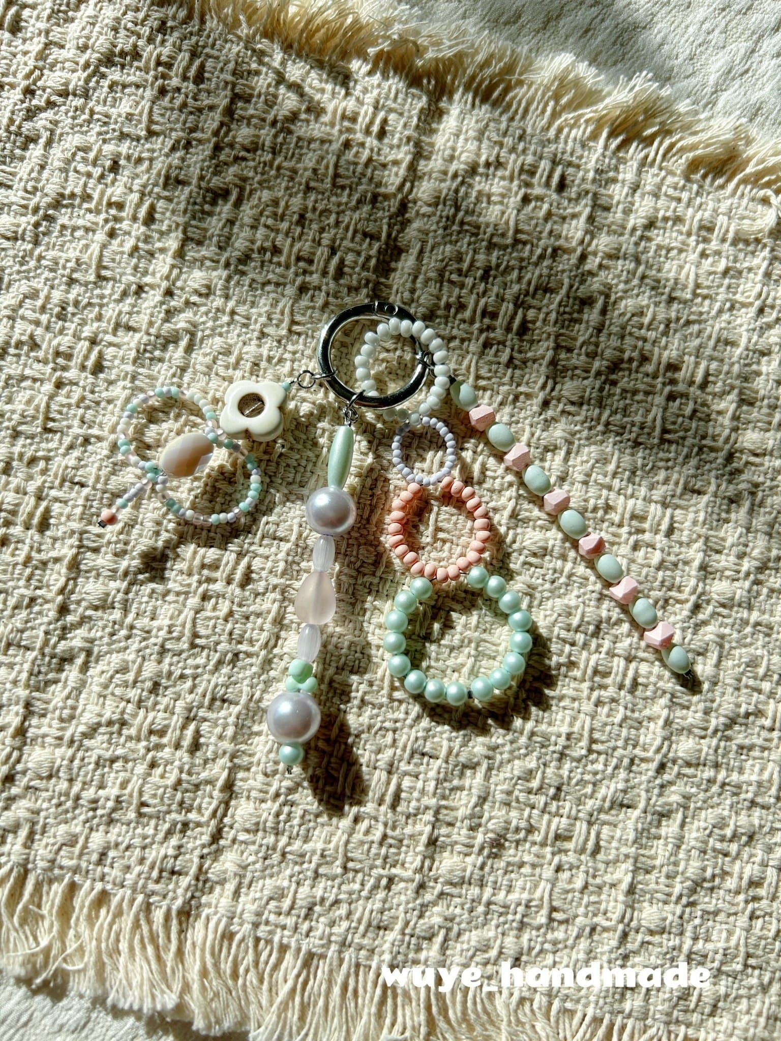 Bag charm / Japan beads