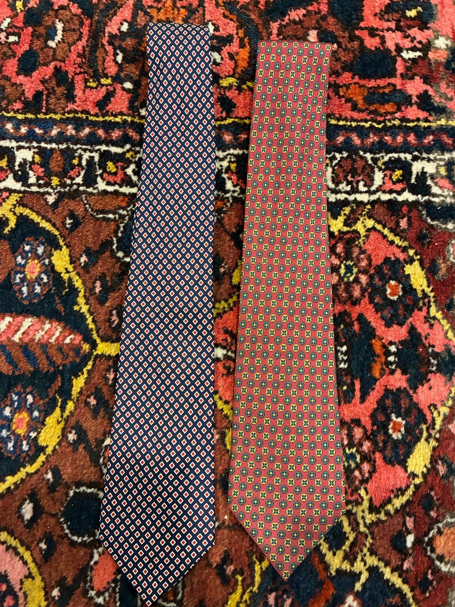 Två Marinella slipsar