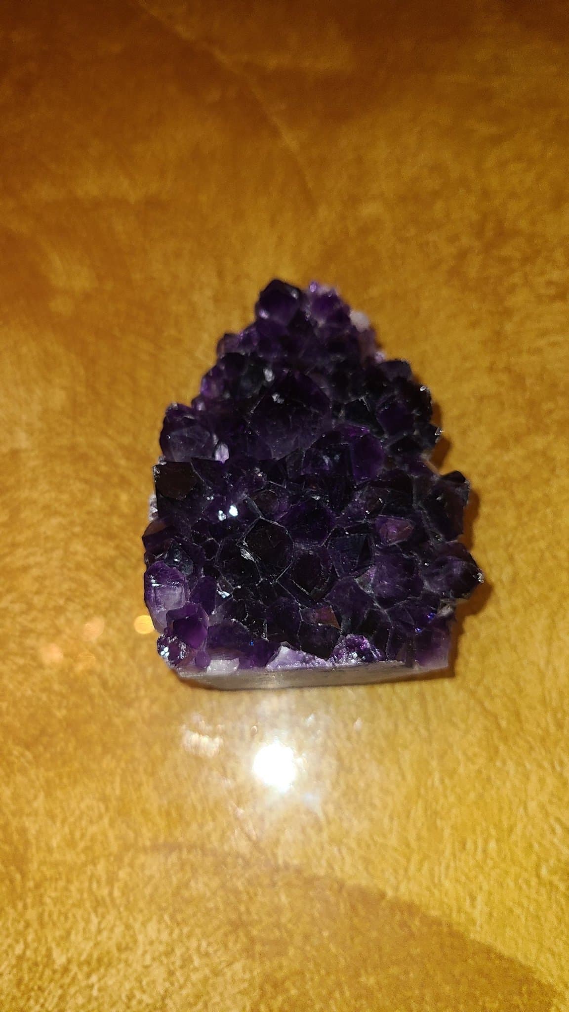 Ametist ädelsten kluster 232 gram