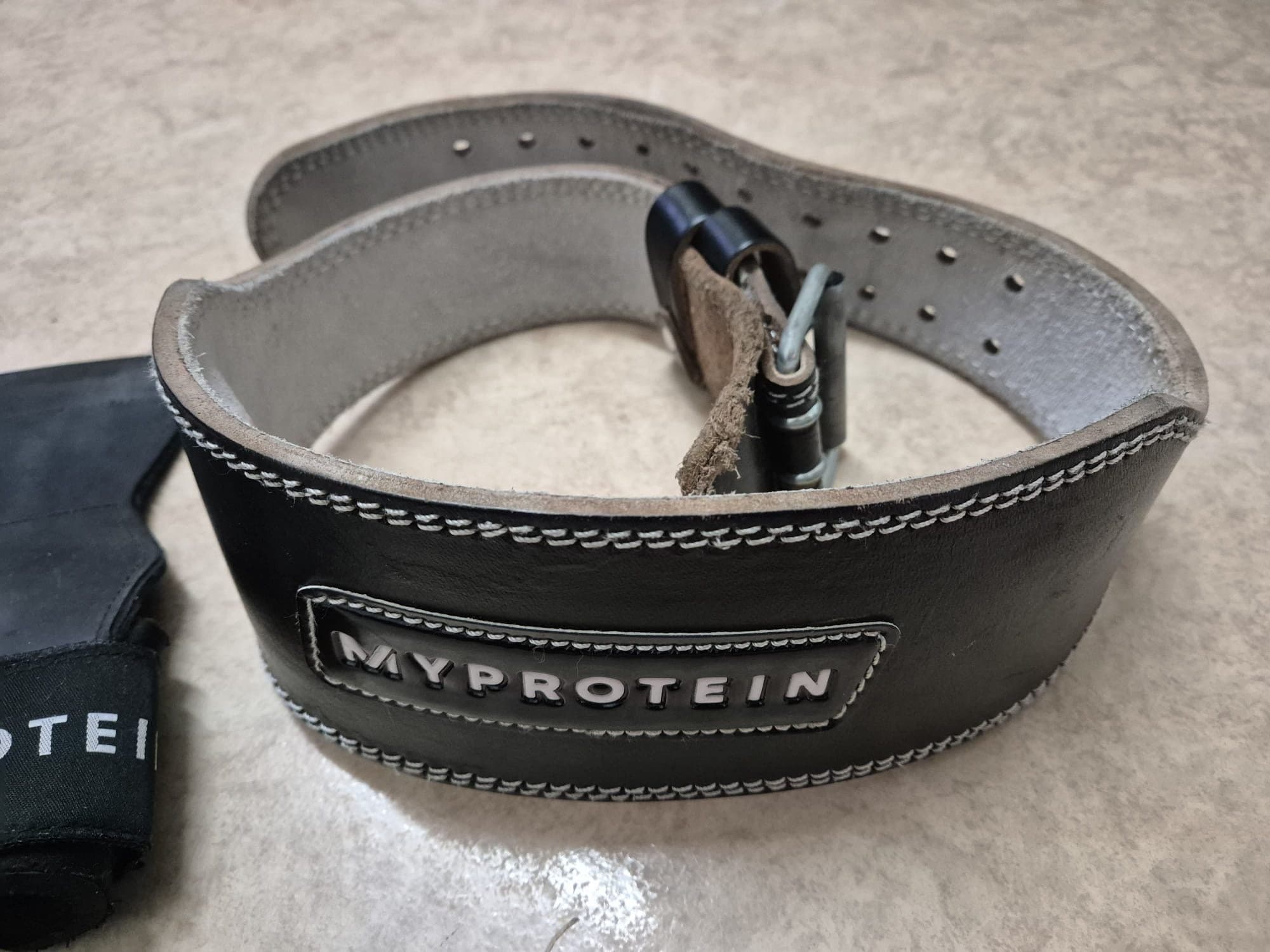Myprotein träningsbälte och dragremmar