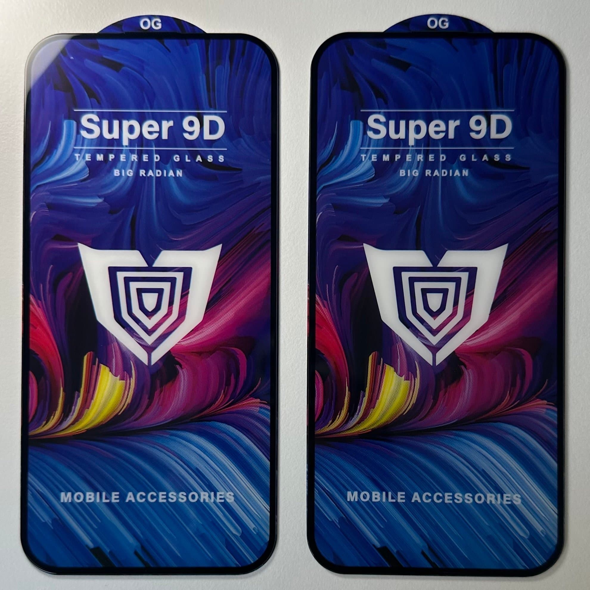 2-Pack iPhone 15 Pro Max - Skärmskydd i Härdat glas