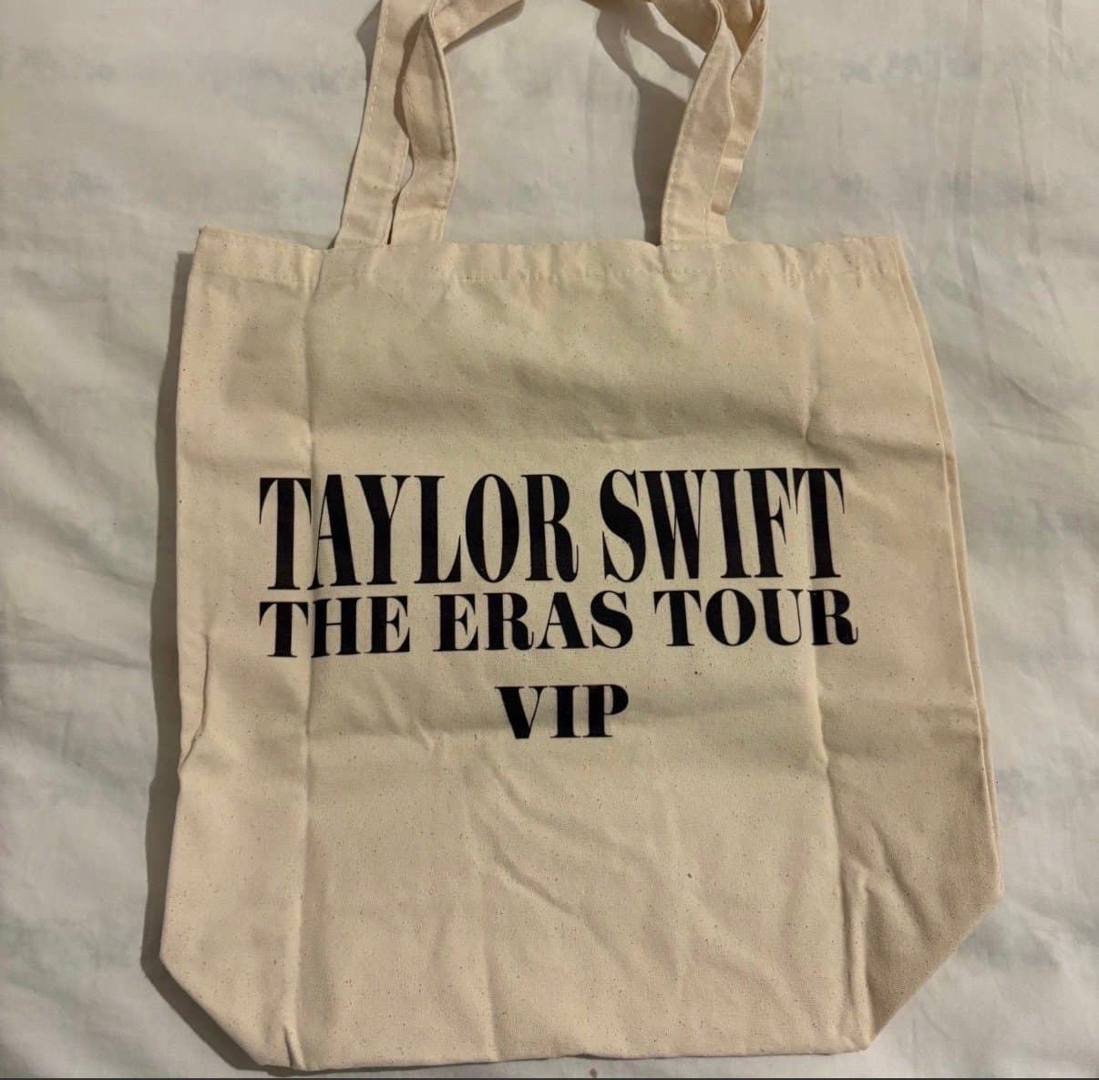 Vit tygväska: Taylor Swift The Eras Tour Canvas Bag