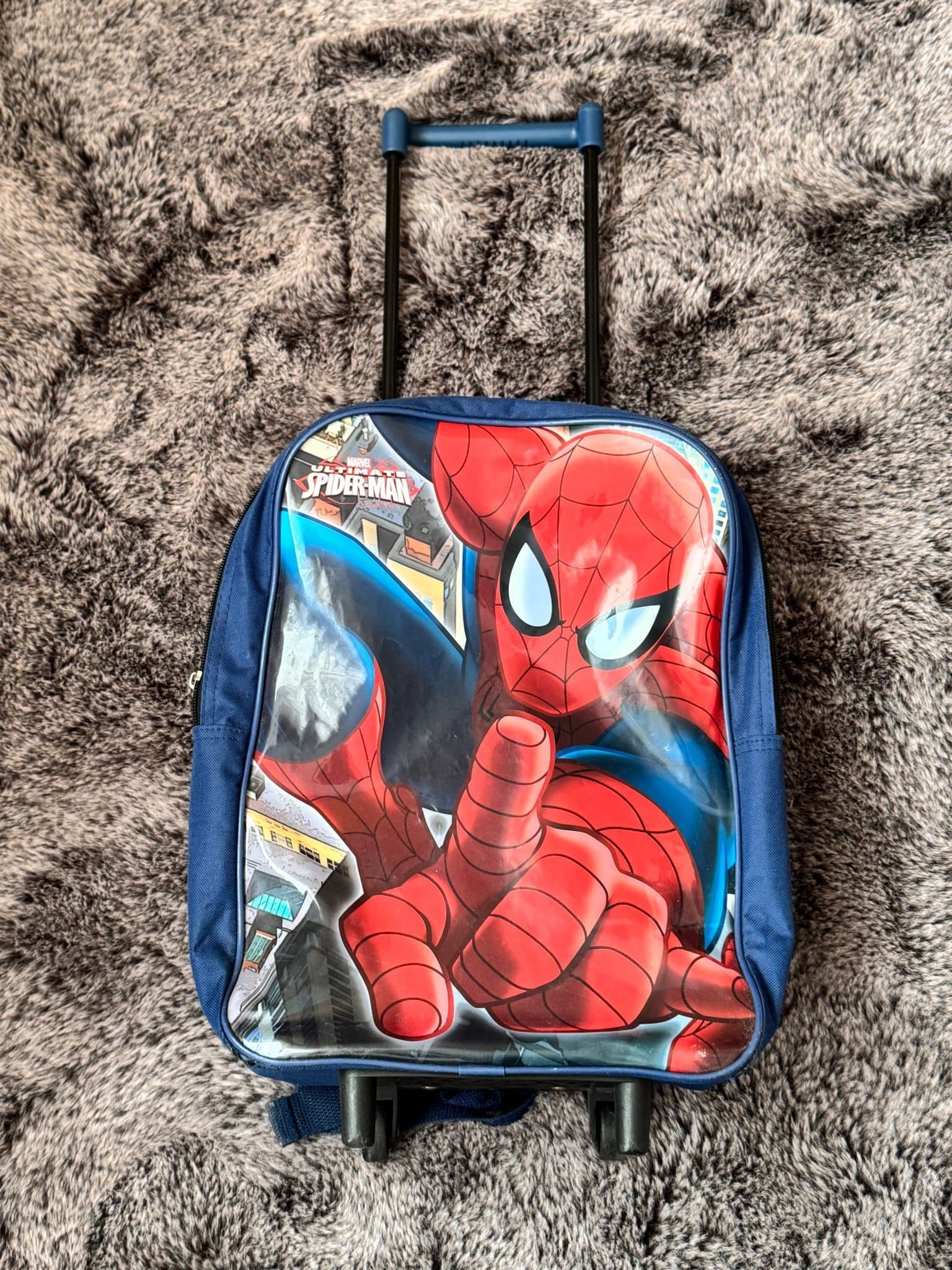 Spiderman resväska för barn