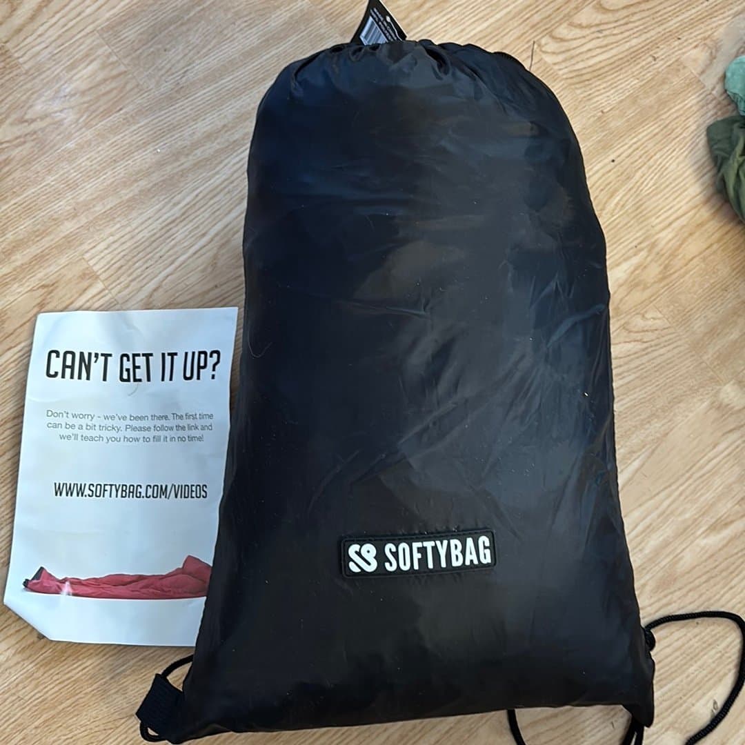 Softybag uppblåsbar soffa