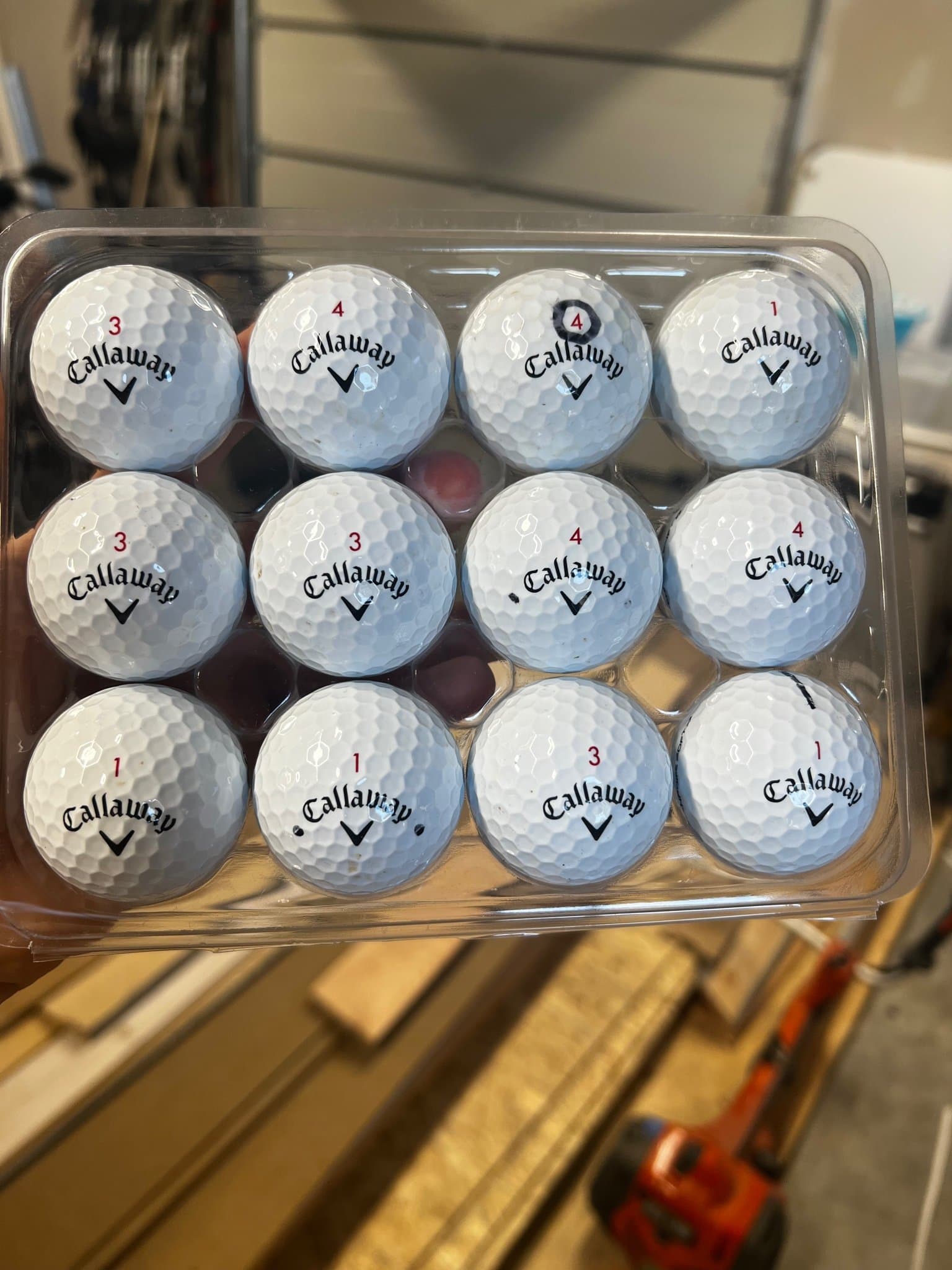 Callaway Chrome Soft Golfbollar - 12-pack