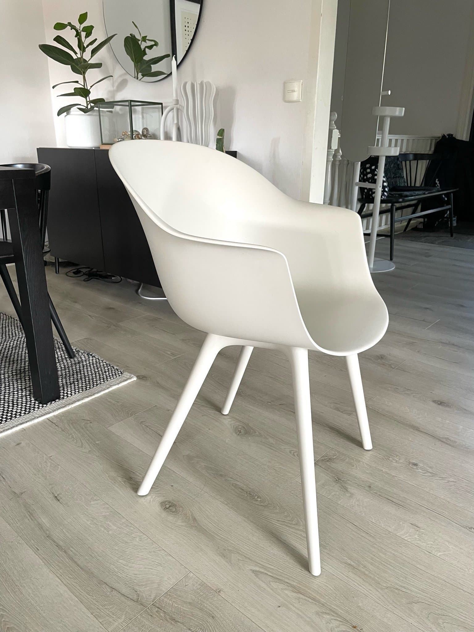 *~* Gubi Bat Chair outdoor ~ vit ~ stol karmstol *~*