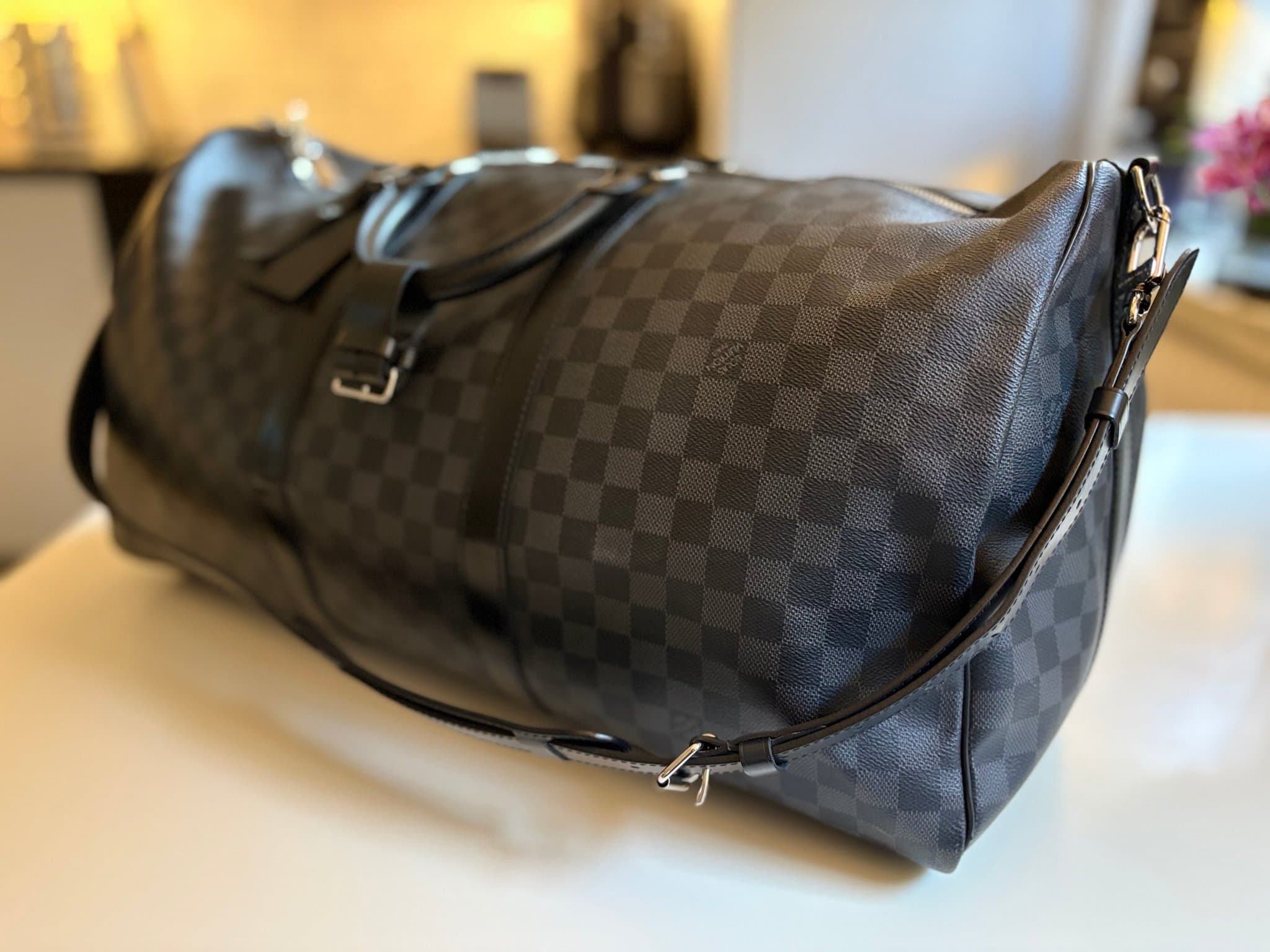 Louis Vuitton Keepall Bandoulière 55 – Damier Graphite