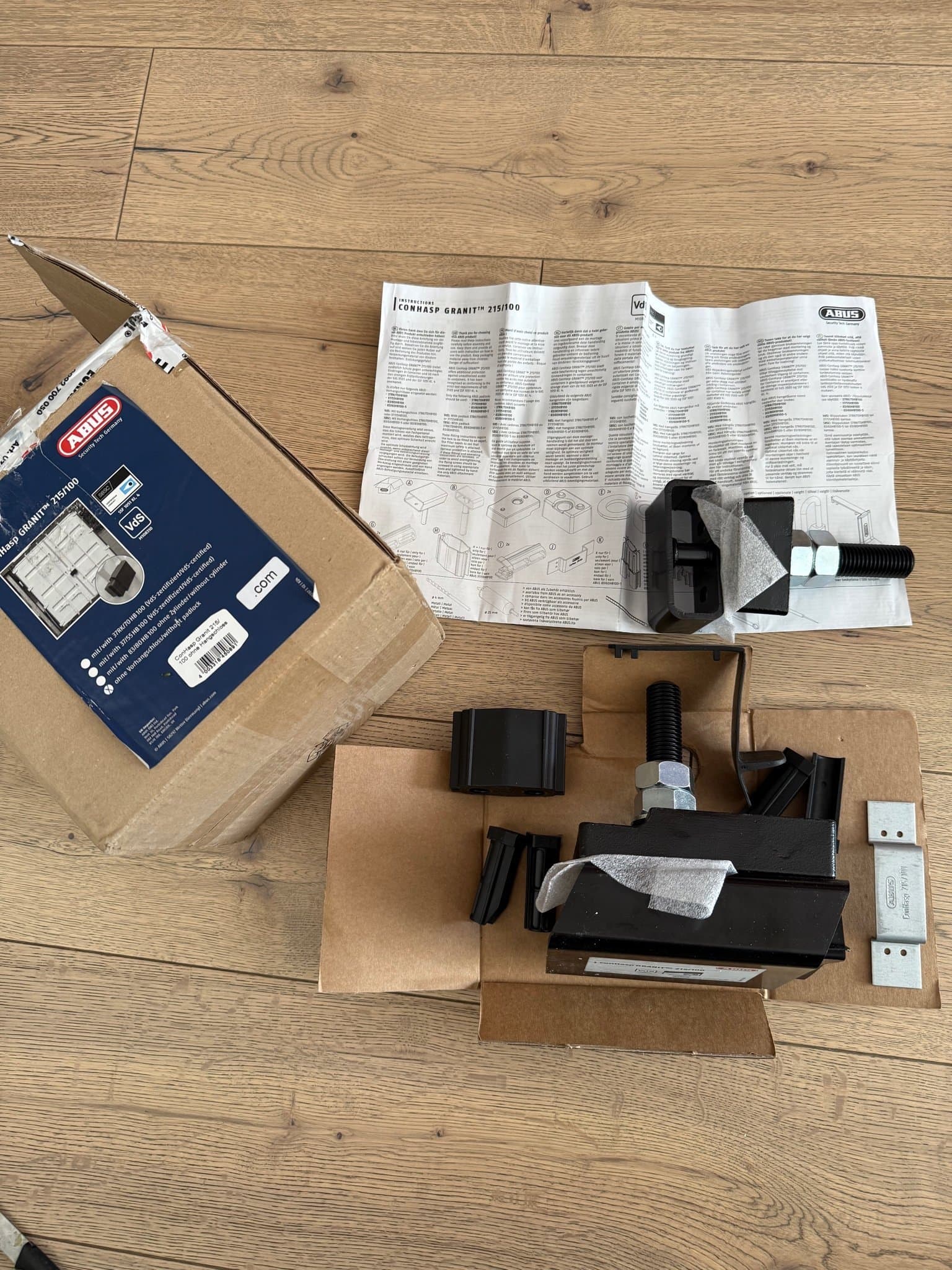 ABUS ConHasp GRANIT 215/100 containerlås