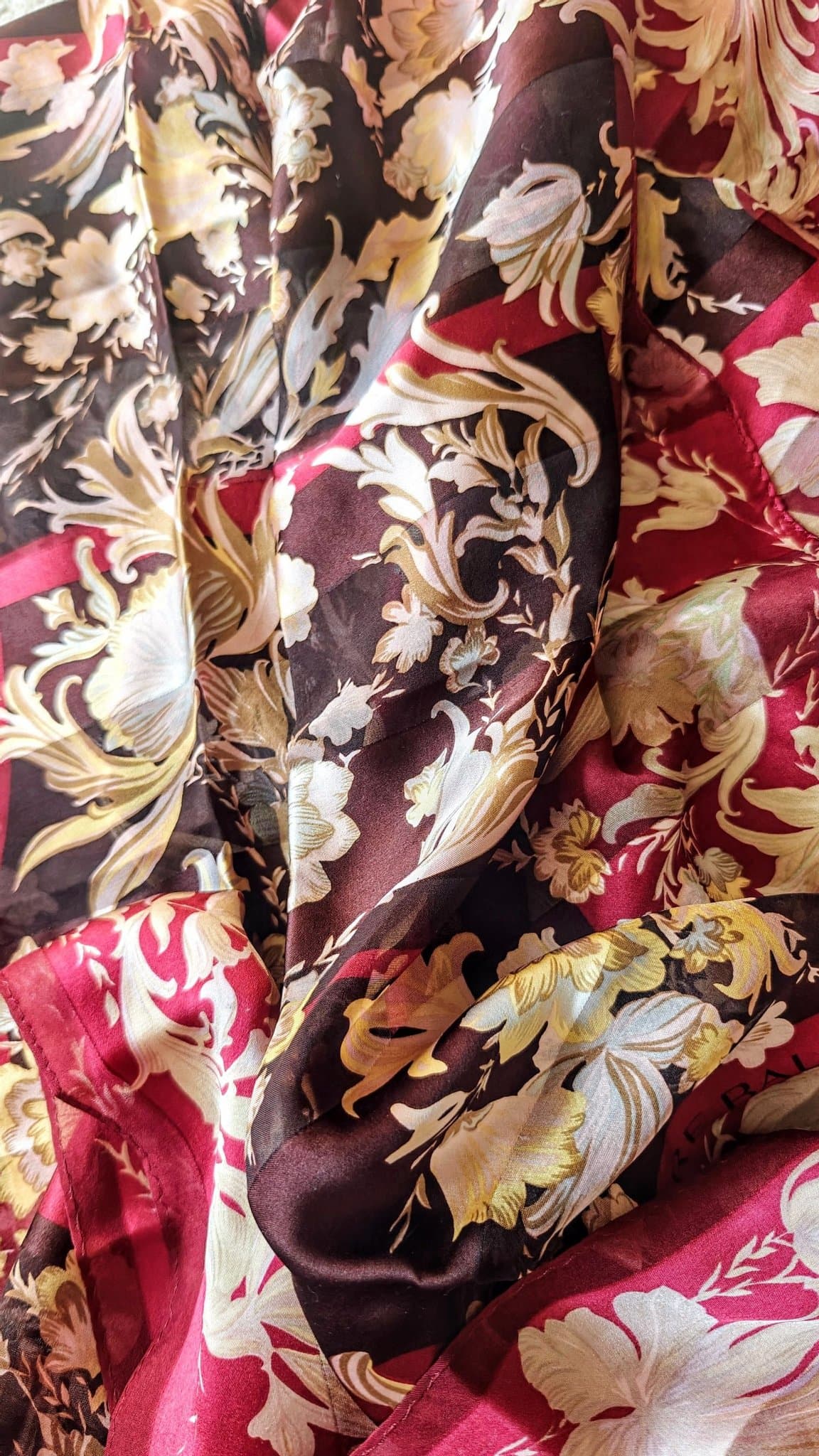 Pierre Balmain silk sjal scarf spring Balmain