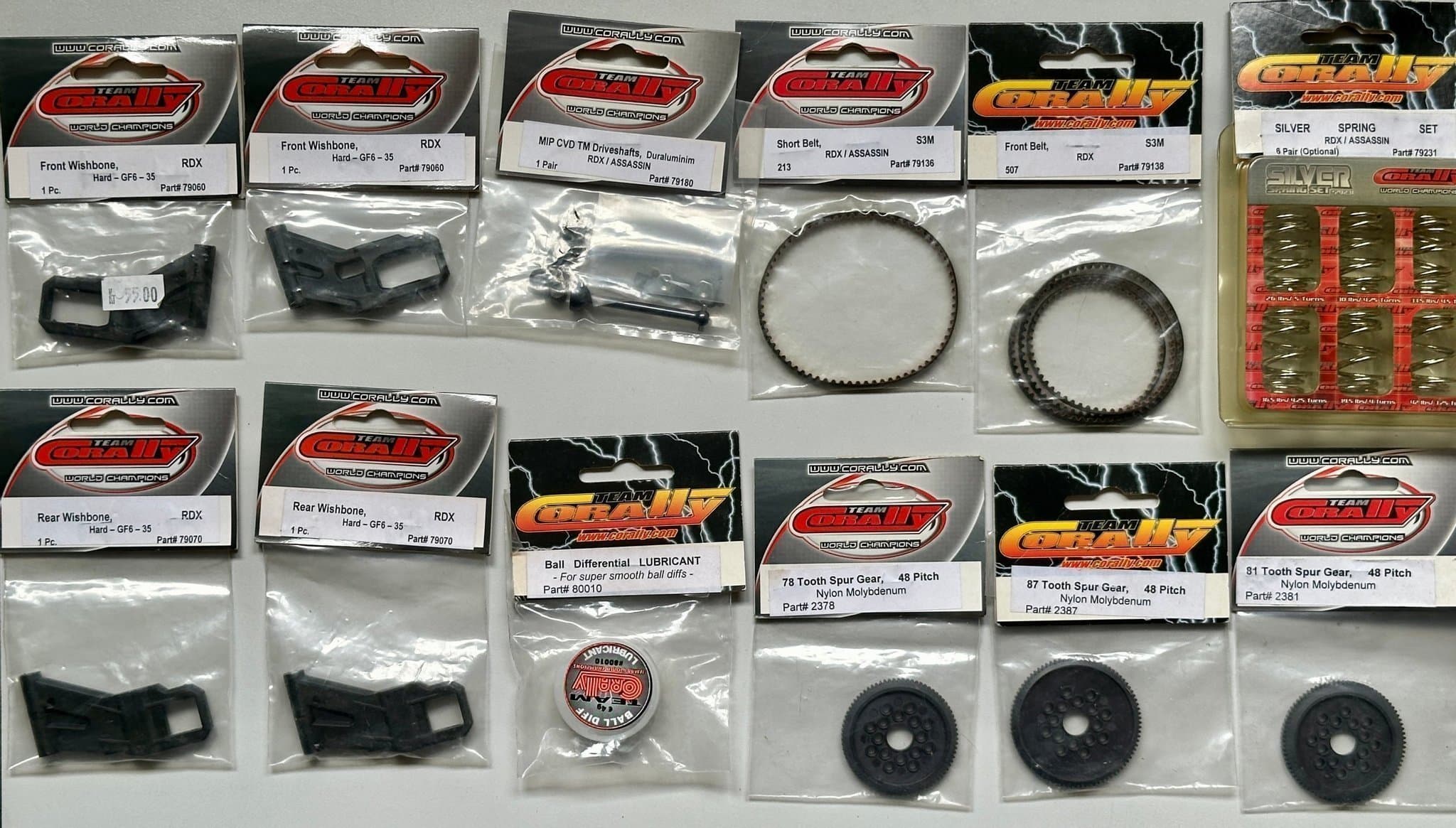 Team Corally reservdelar