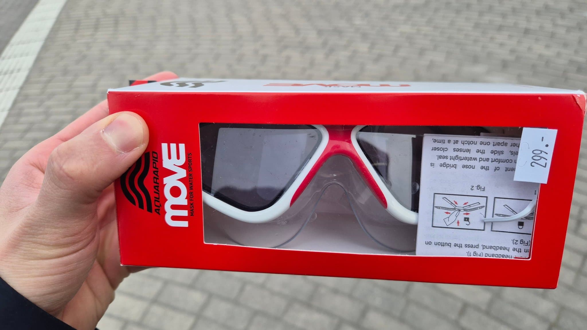 AQUARAPID Move simglasögon