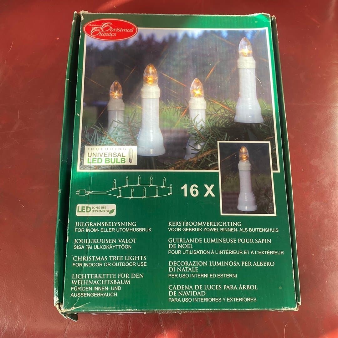 Julgransbelysning LED 16 lampor
