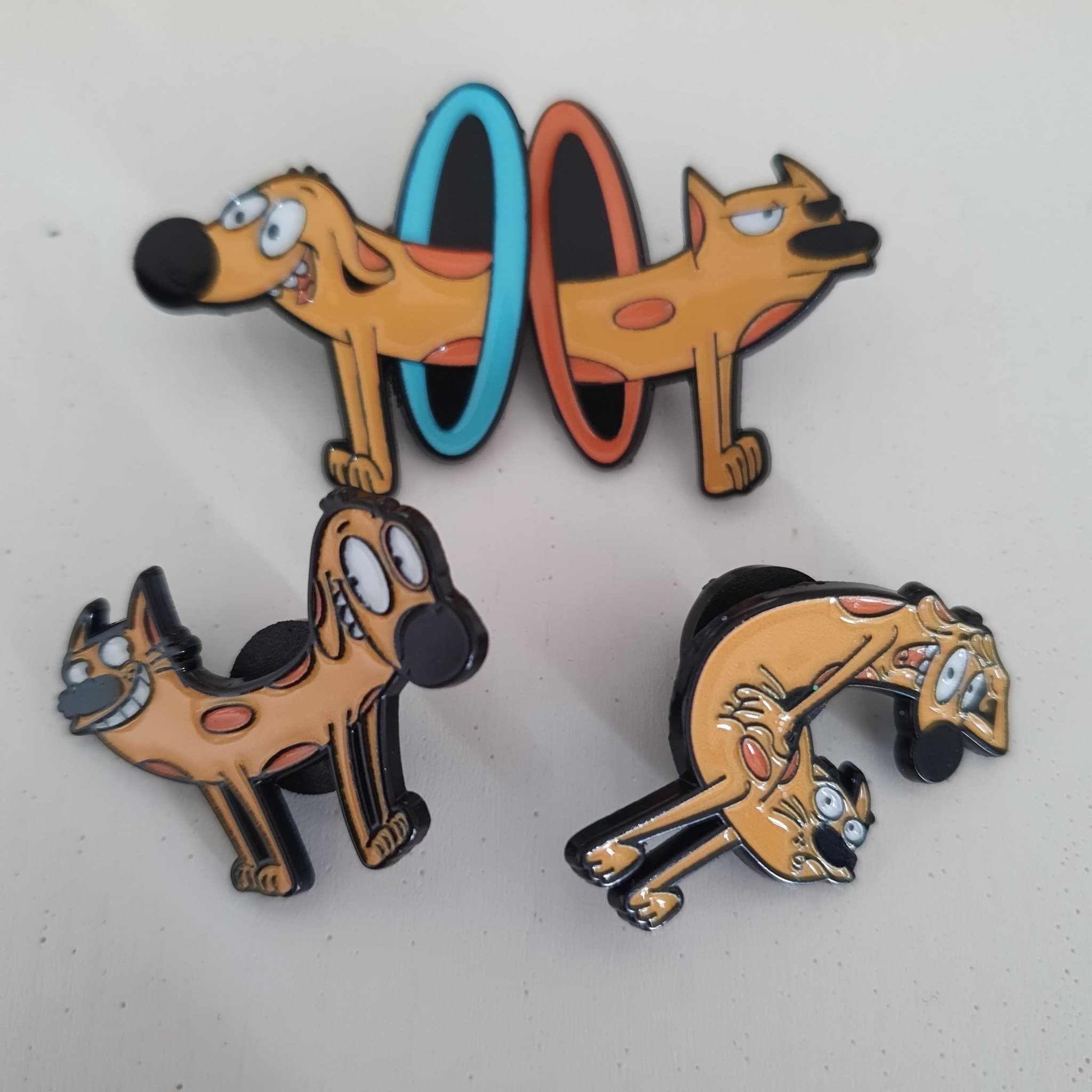 4st CatDog Pins