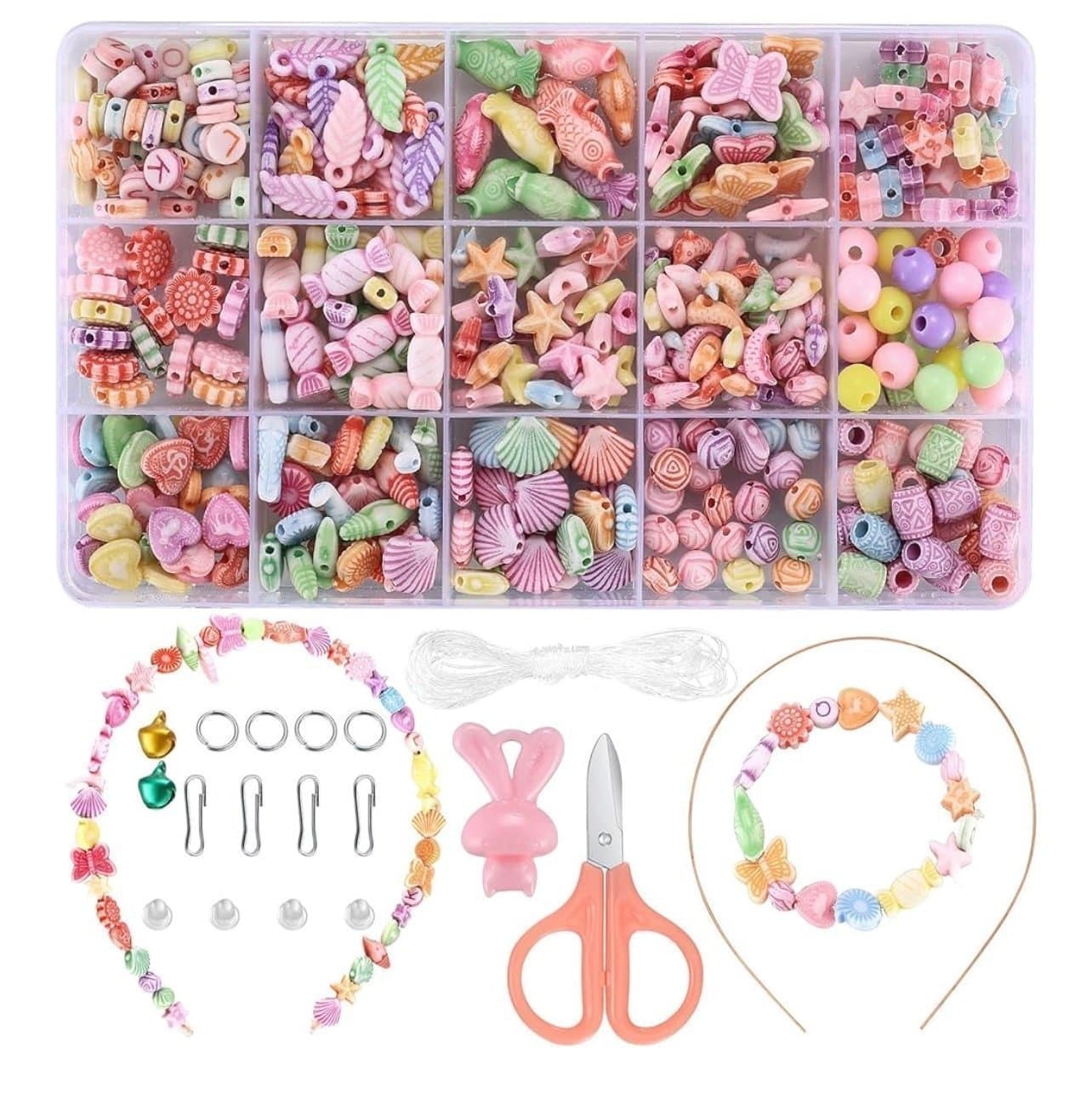 Pärlset för diadem armband halsband