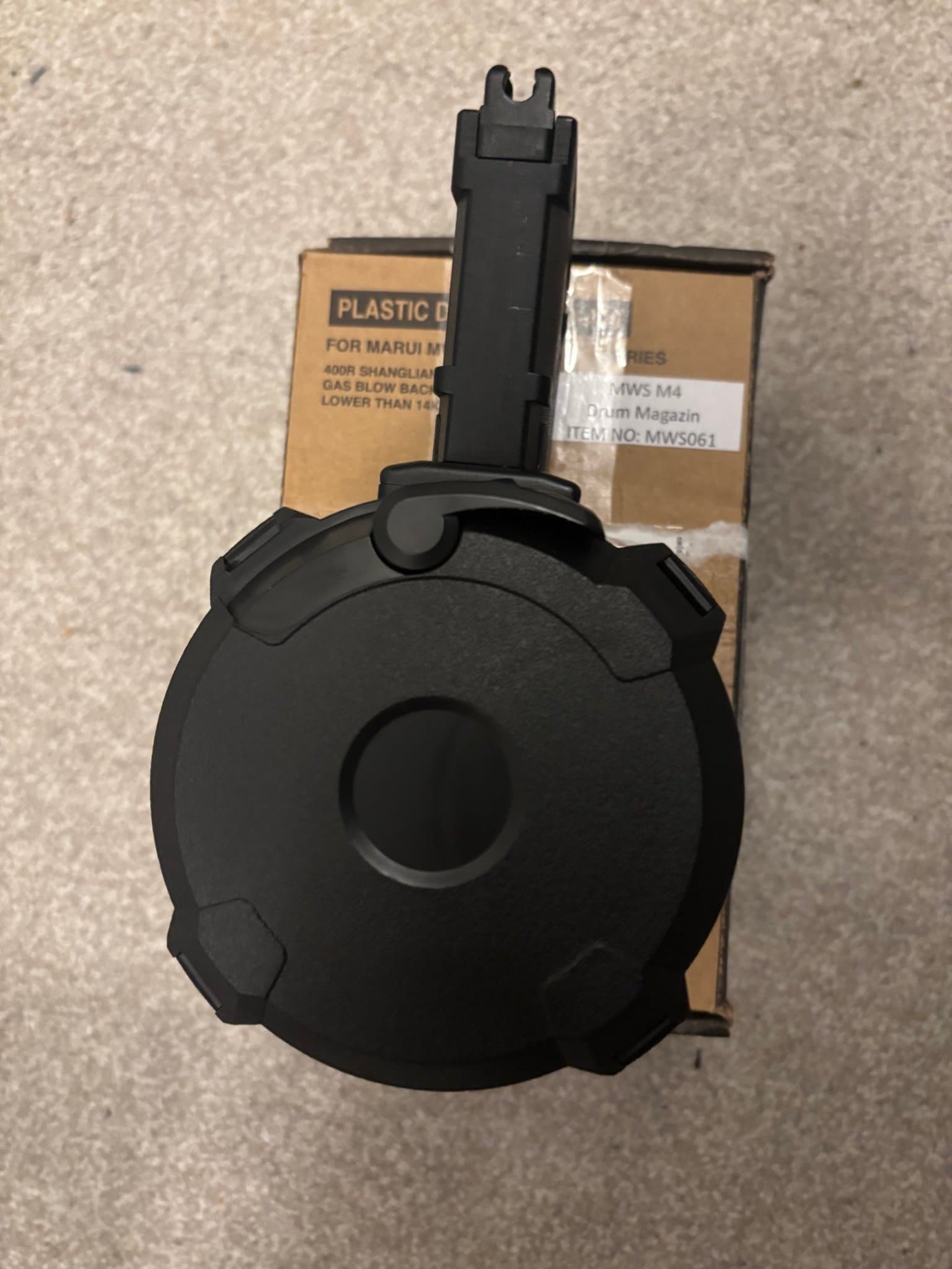 MWS M4 Drum Magazin gbbr