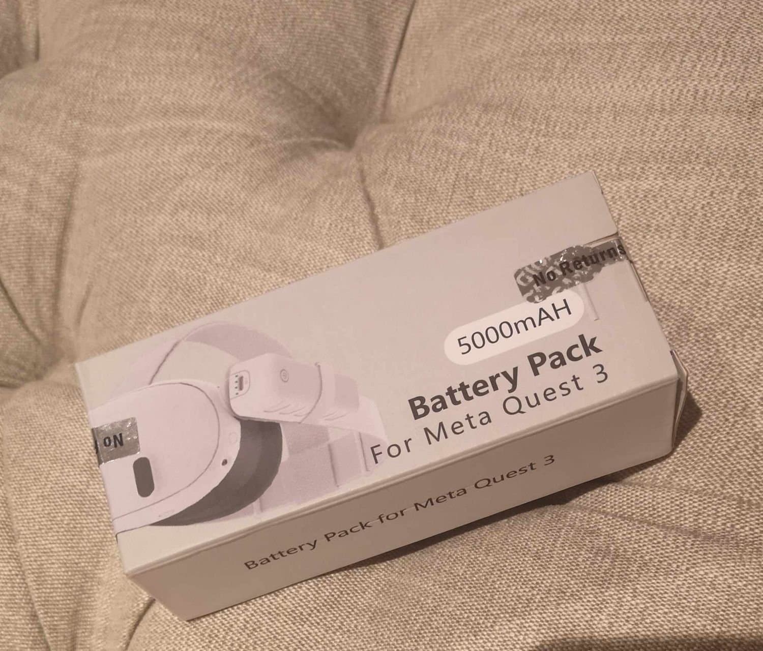 Externt Batteri Power Bank Meta Quest 3 VR-Glasögon 5000mAh