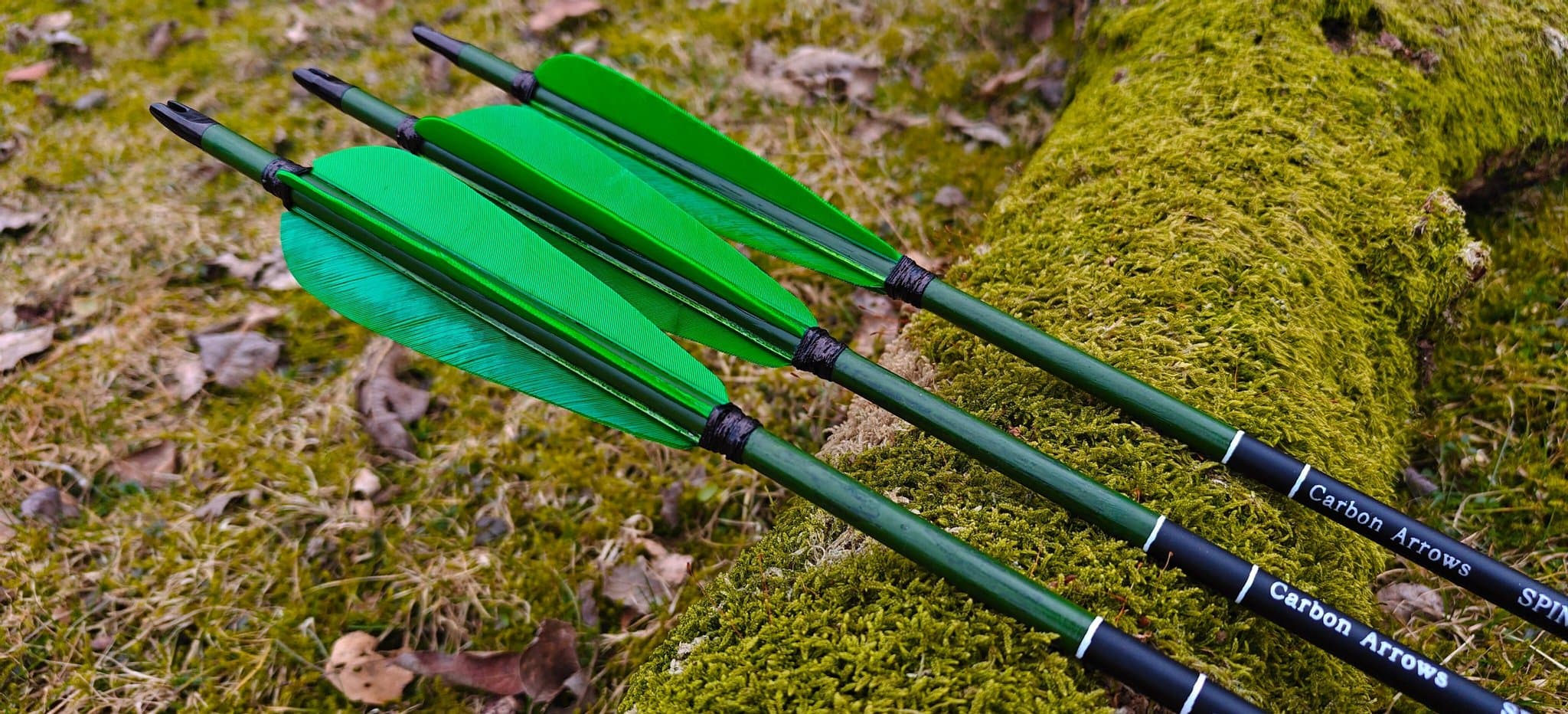 Handgjorda kolfiberpilar i högsta kvalite! - "Iron Hunter" Set av 6!