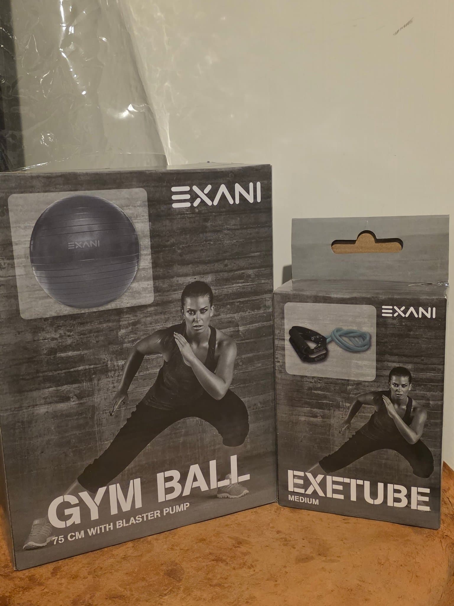 Nya från Exani Gym Ball 75cm och Exani Exetube Medium