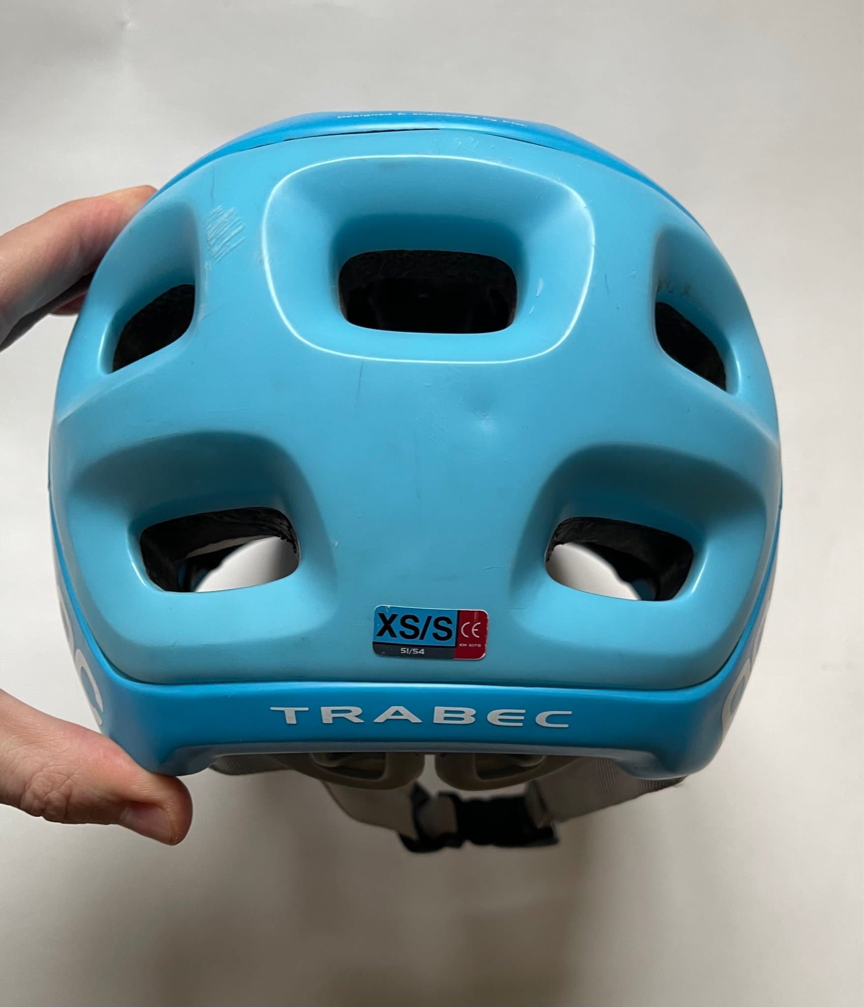 POC Trabec Cykelhjälm, Blå, Storlek XS/S - turkosblå