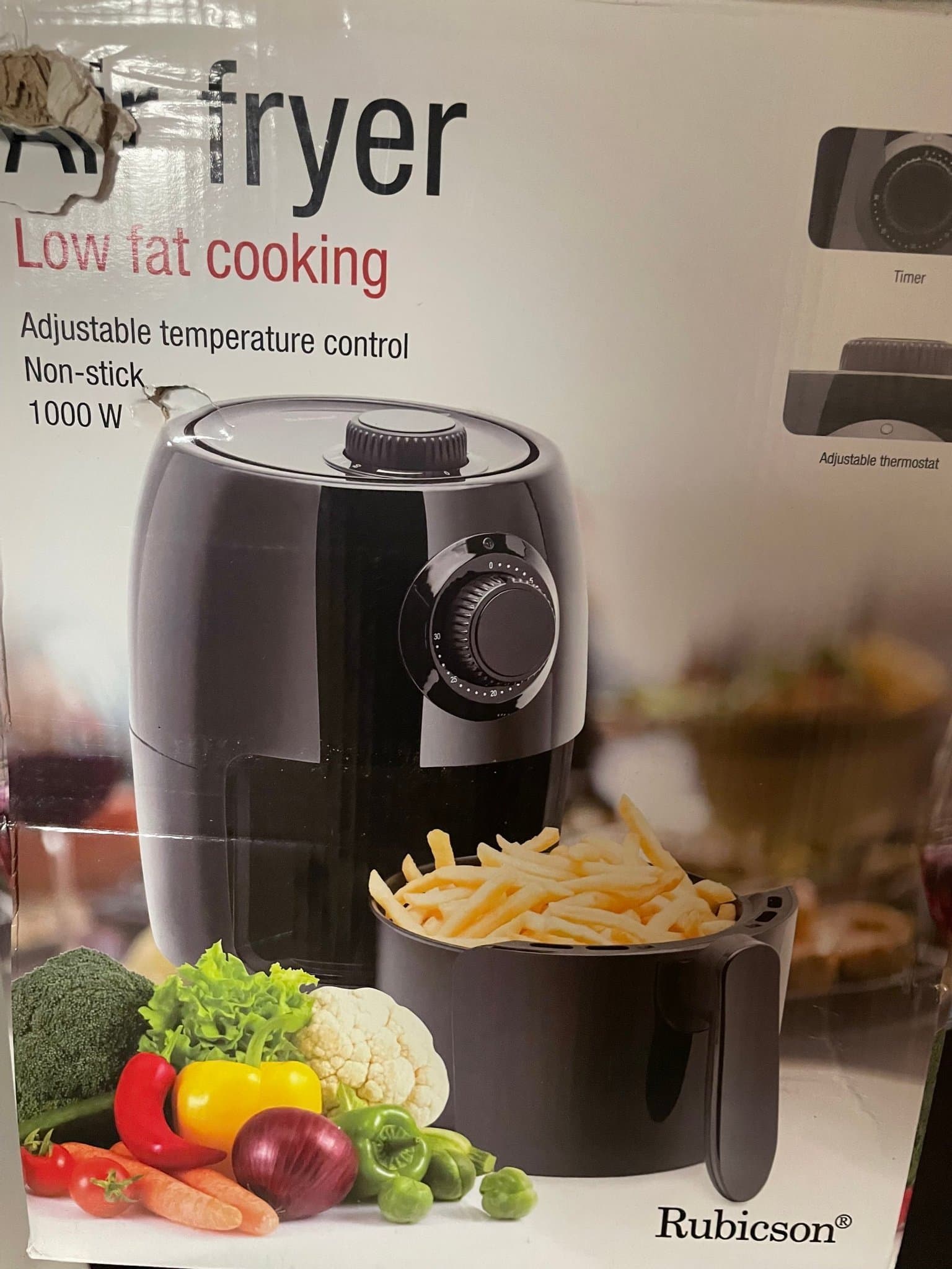 Rubicson Airfryer 2 liter