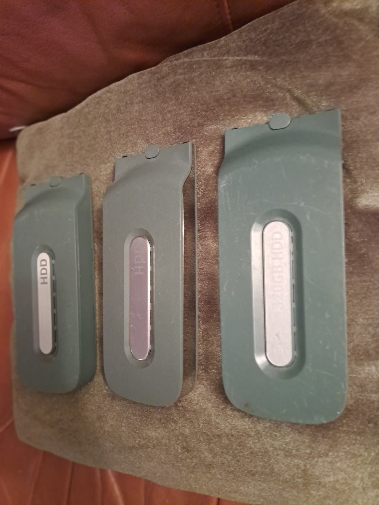 Paket: 3× Original Xbox 360 Hårddiskar 120 GB & 320 GB– Microsoft OEM