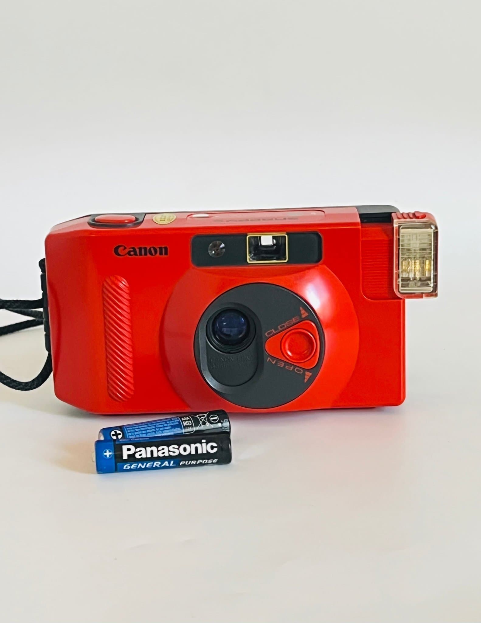Canon Snappy S - Vintage Film - 35mm kompaktkamera, Kameran testar och fungerar