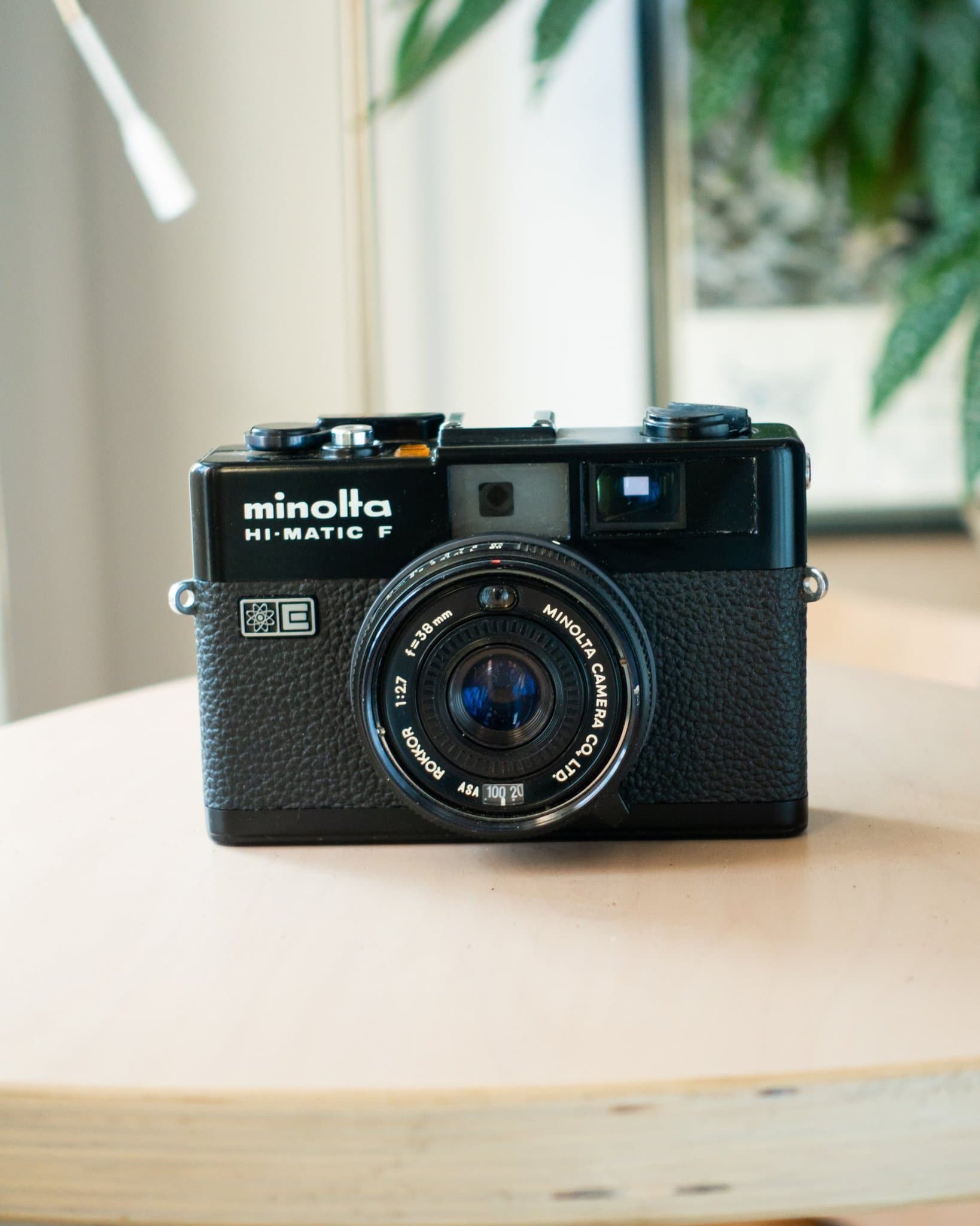 Minolta Hi-Matic F 35mm Analog Rangefinder Camera