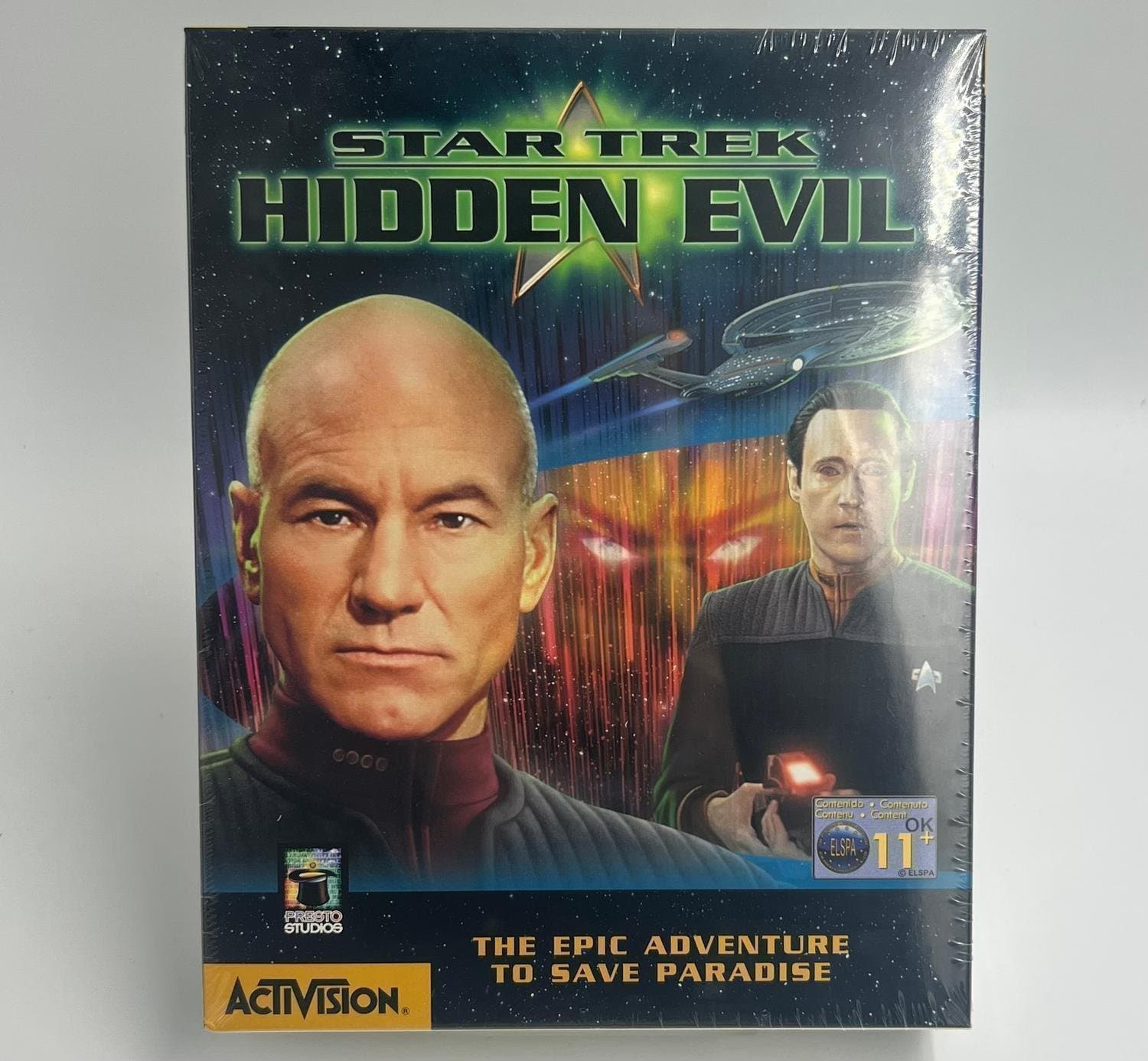 Star Trek Hidden Evil Big Box PC Nytt Inplastat