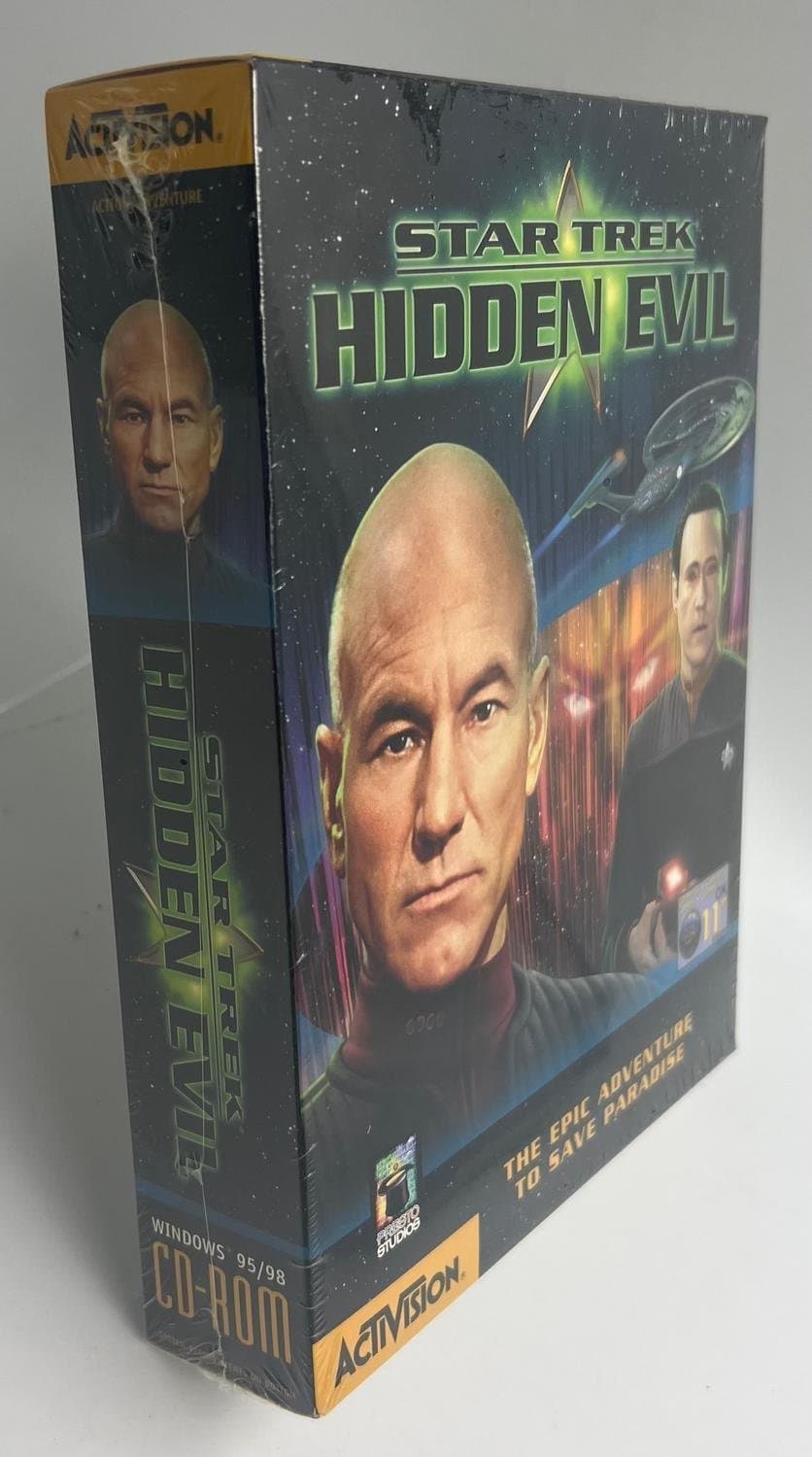 Star Trek Hidden Evil Big Box PC Nytt Inplastat