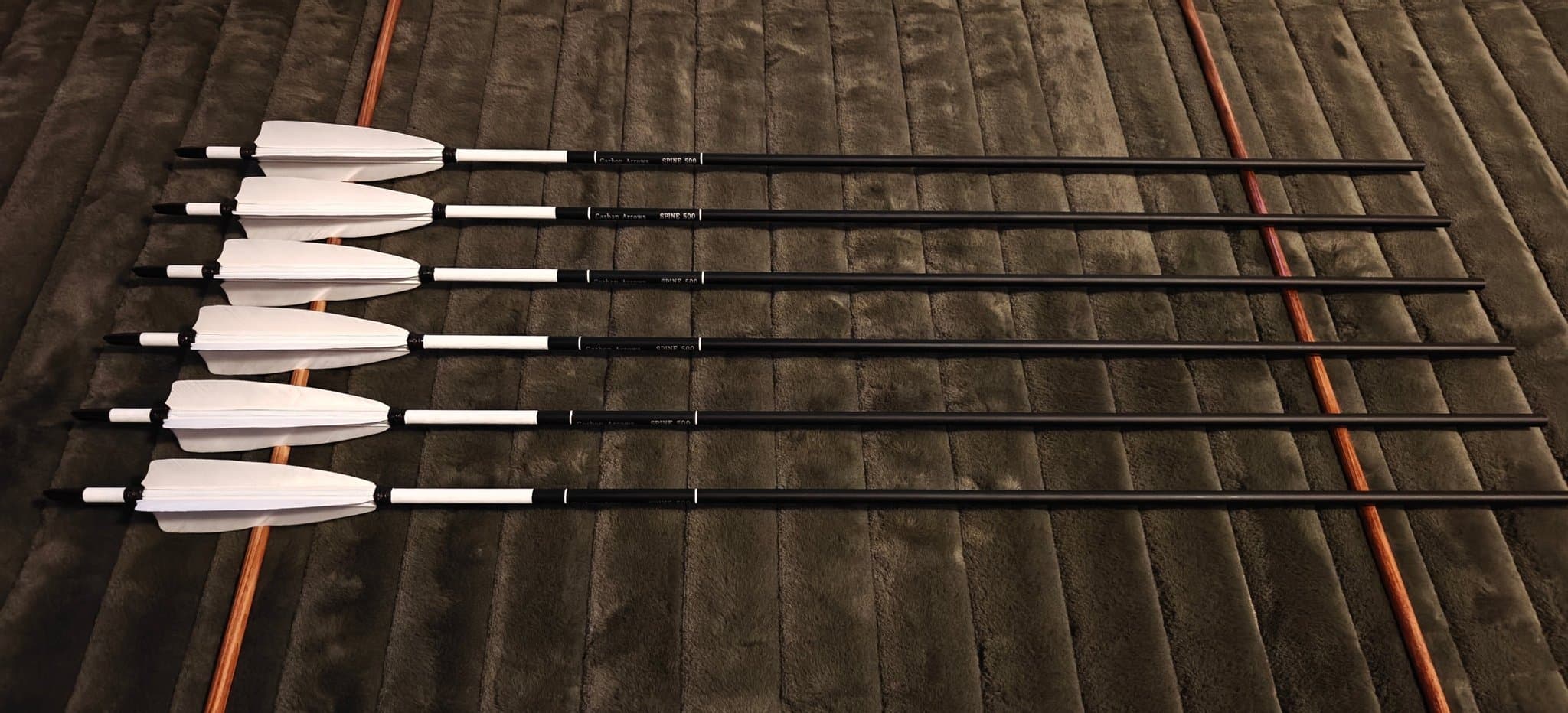 Handgjorda kolfiberpilar i högsta kvalite! - "Iron Saint" Set av 6!