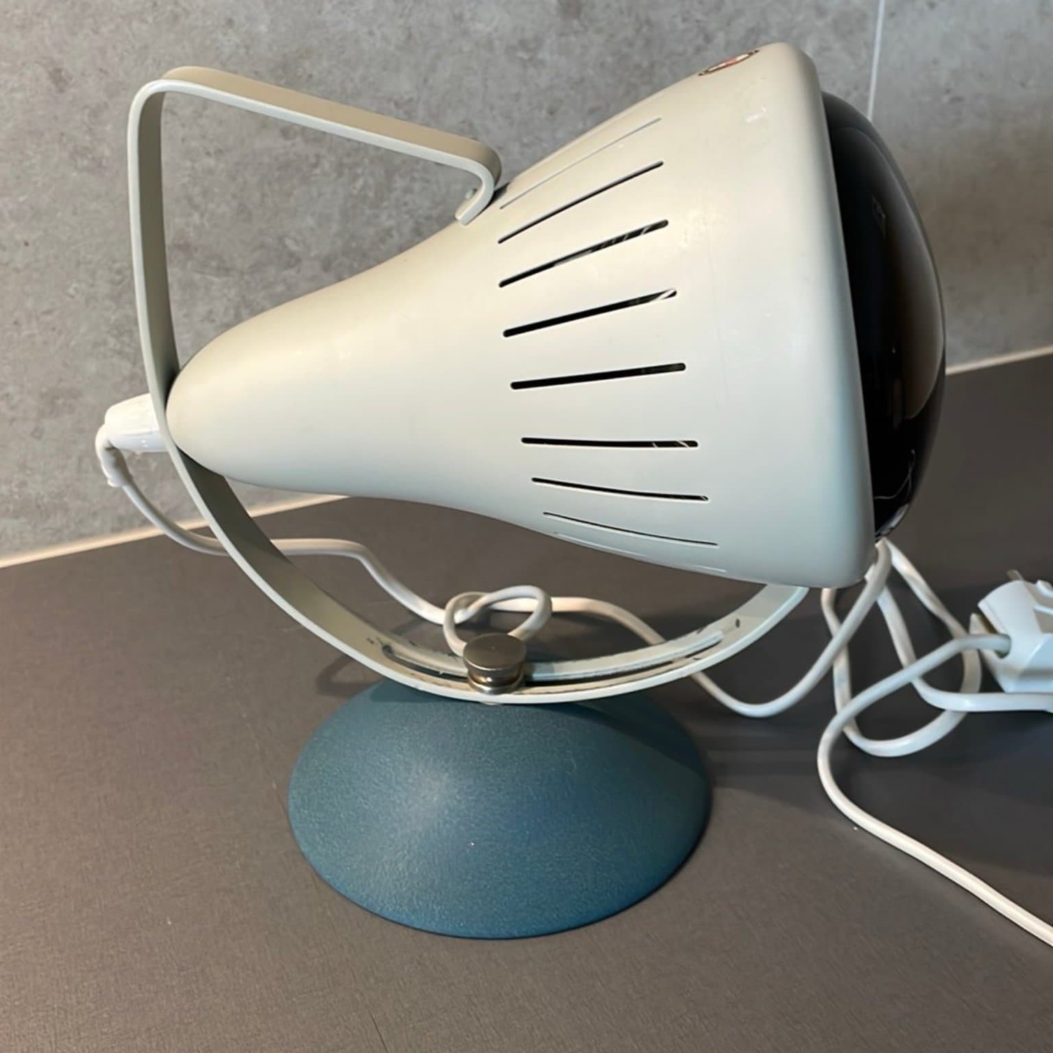 Retro Osram, infraröd värmelampa 50-tal, med Philips 250W