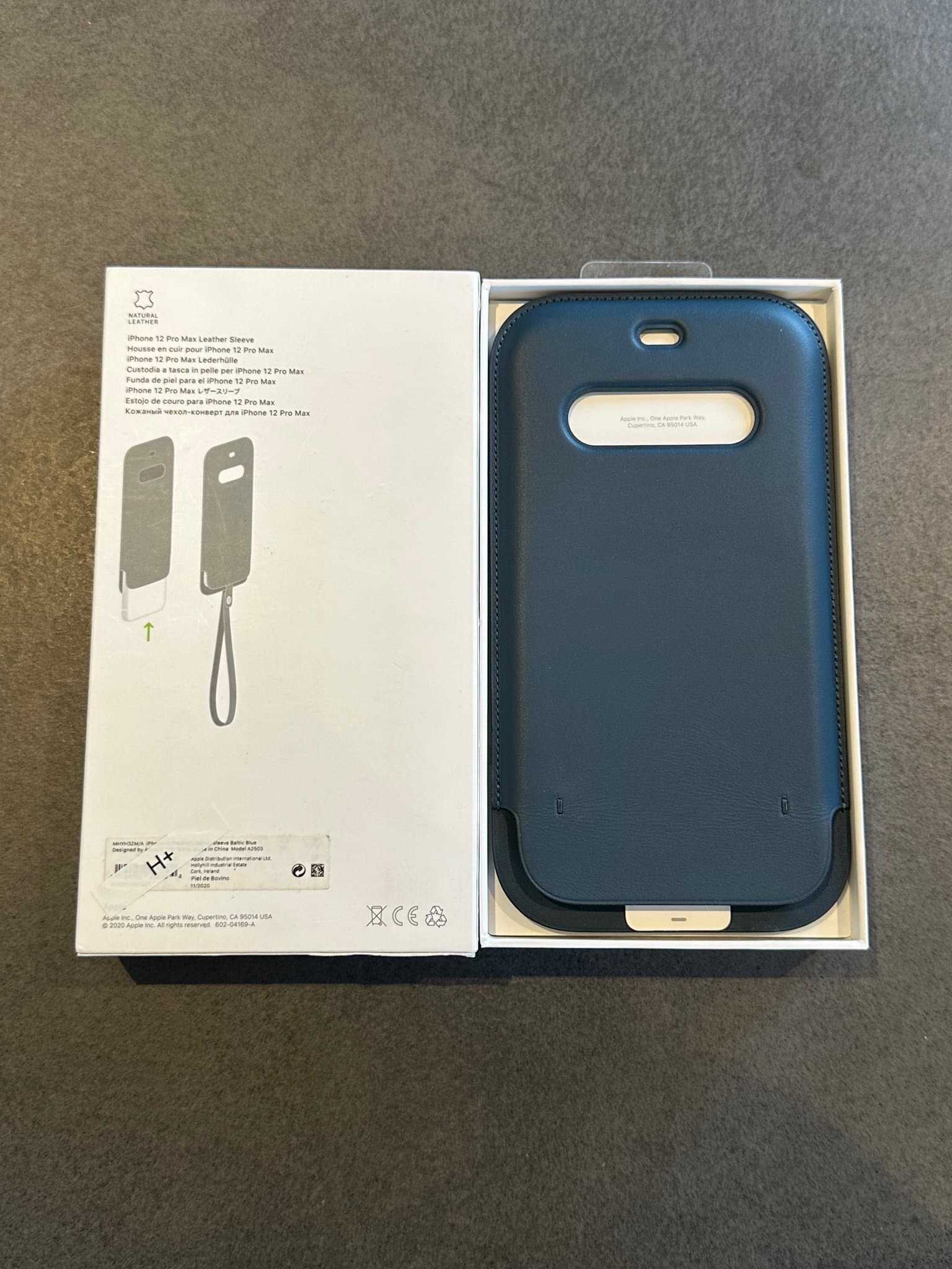 Apple iPhone 12 Pro Max läderfodral med MagSafe