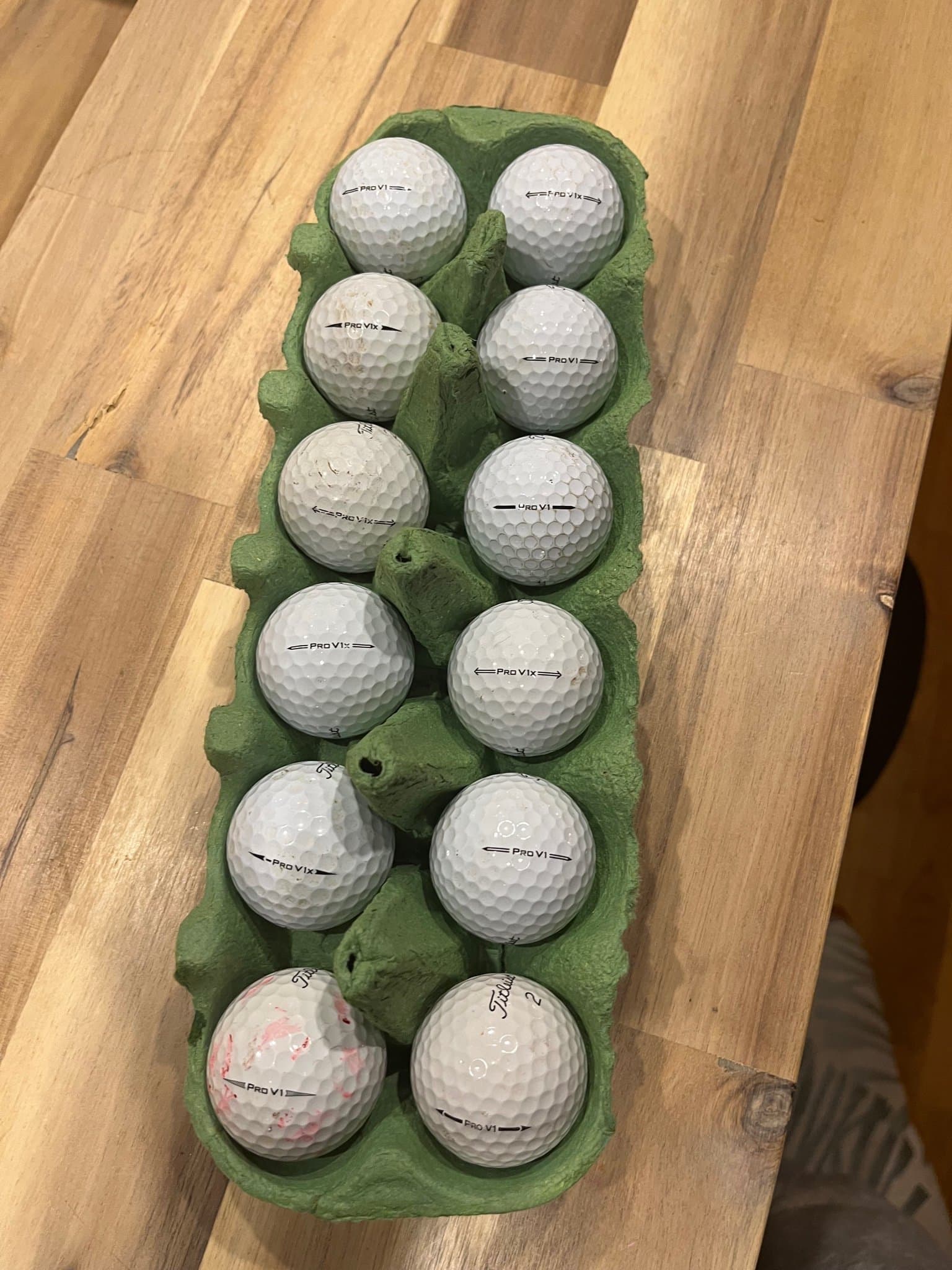 Golfbollar Titleist Pro V1x och prov1